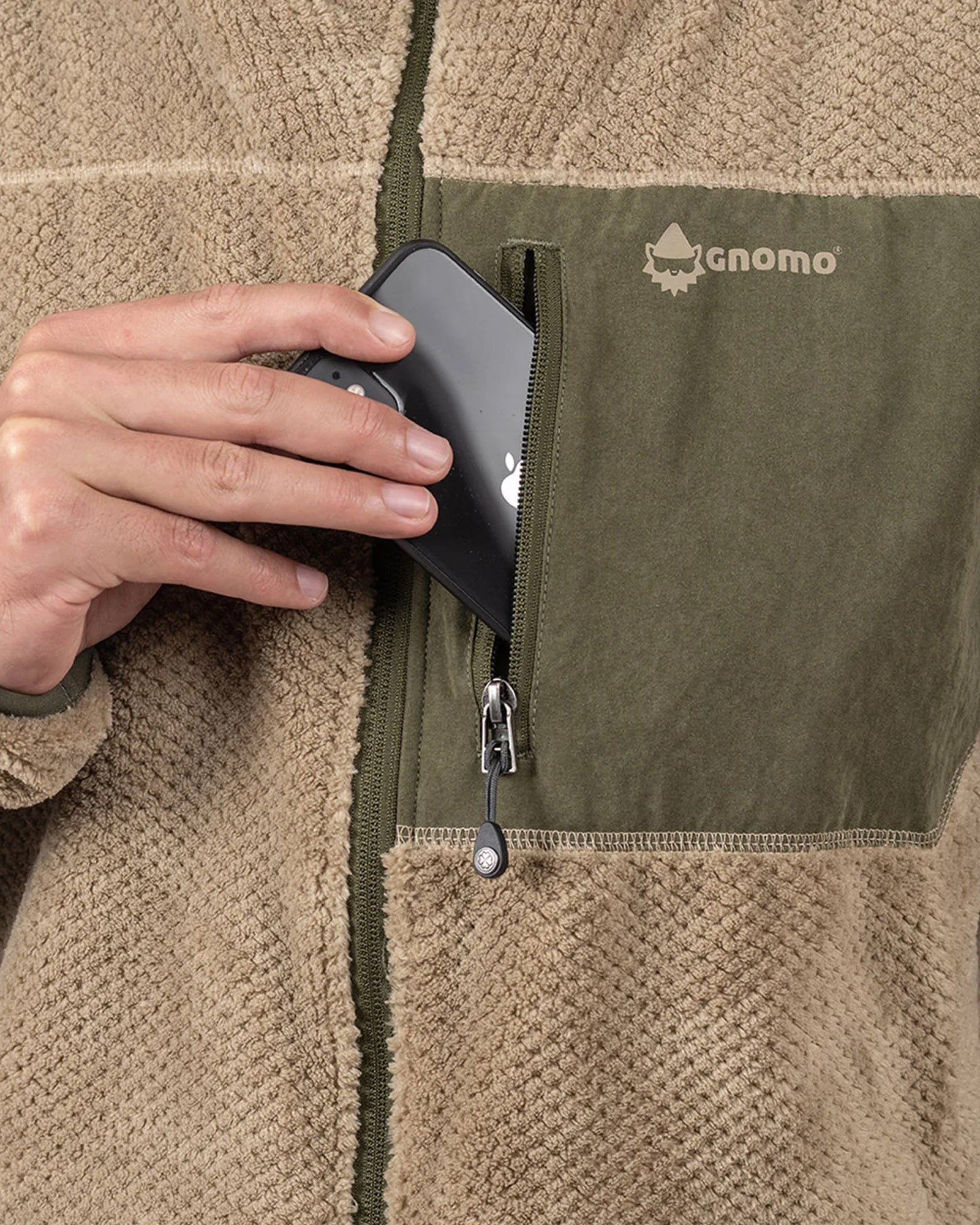 Short Fleece Eco Grimo Hombre
