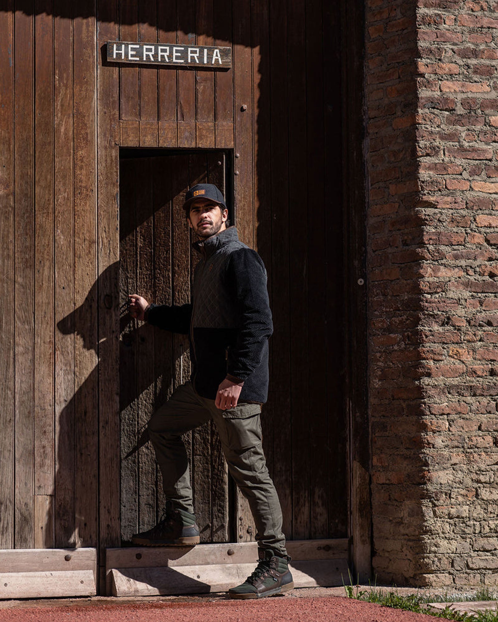 Short Fleece Eco Solberg Hombre