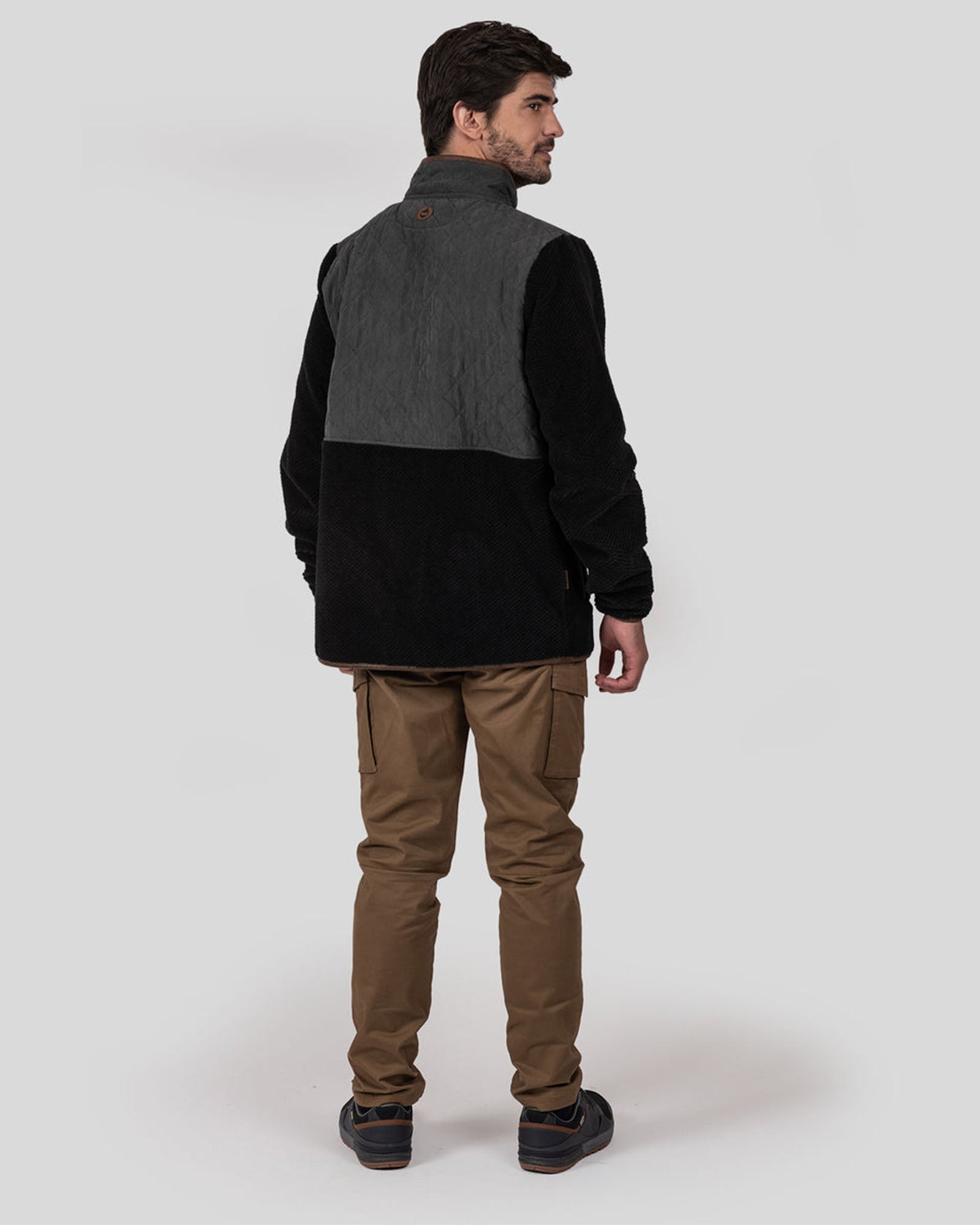 Short Fleece Eco Solberg Hombre