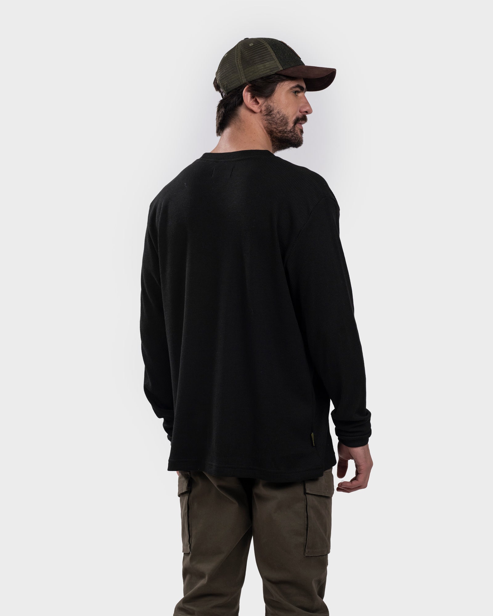 Polera Eco Manga Larga Ural Hombre