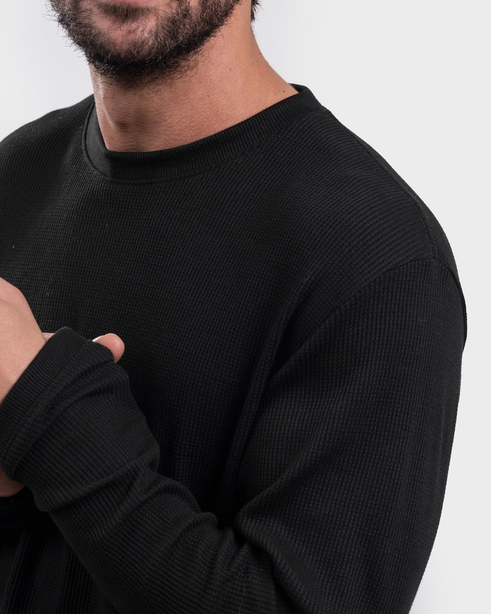 Polera Eco Manga Larga Ural Hombre