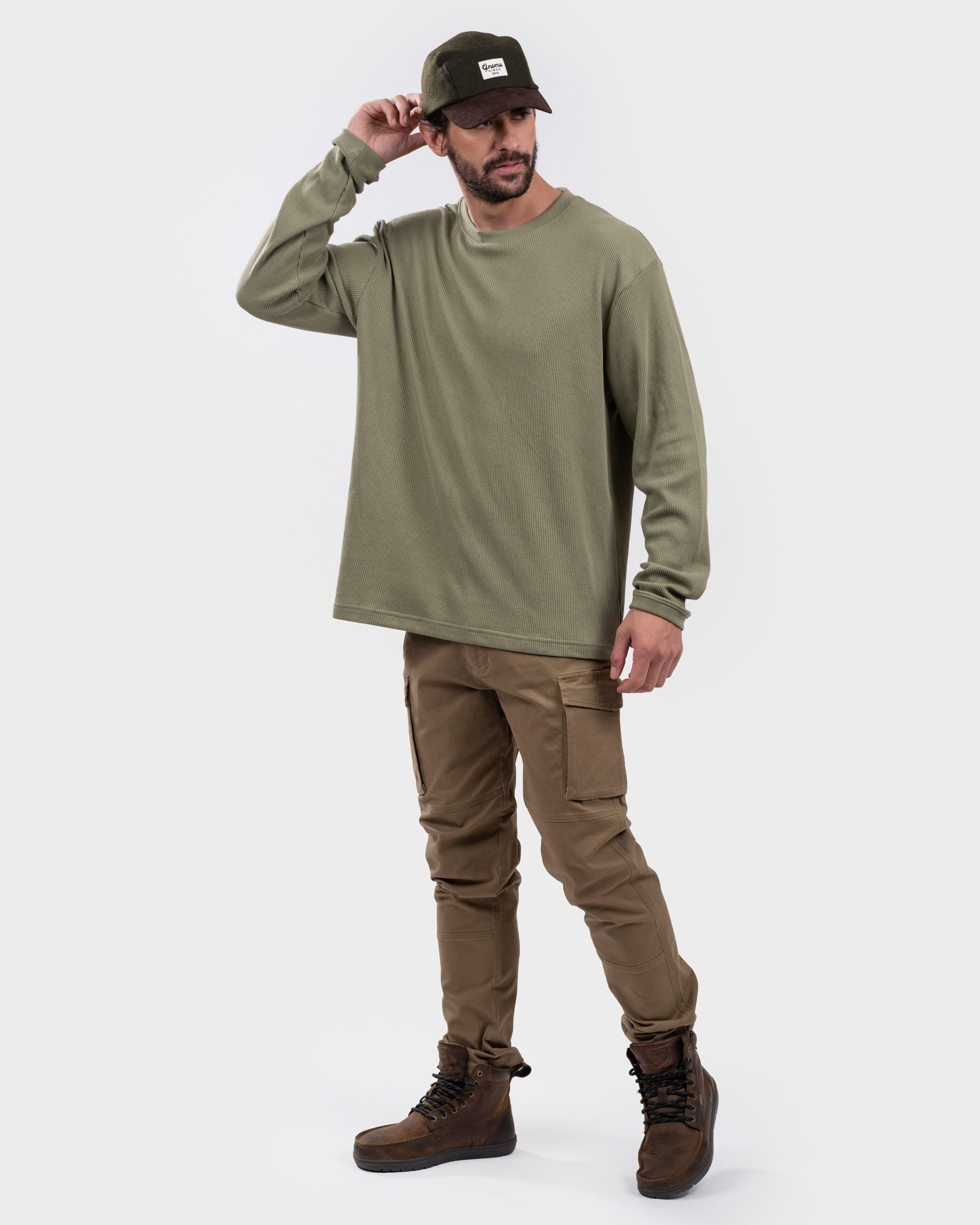Polera Eco Manga Larga Ural Hombre