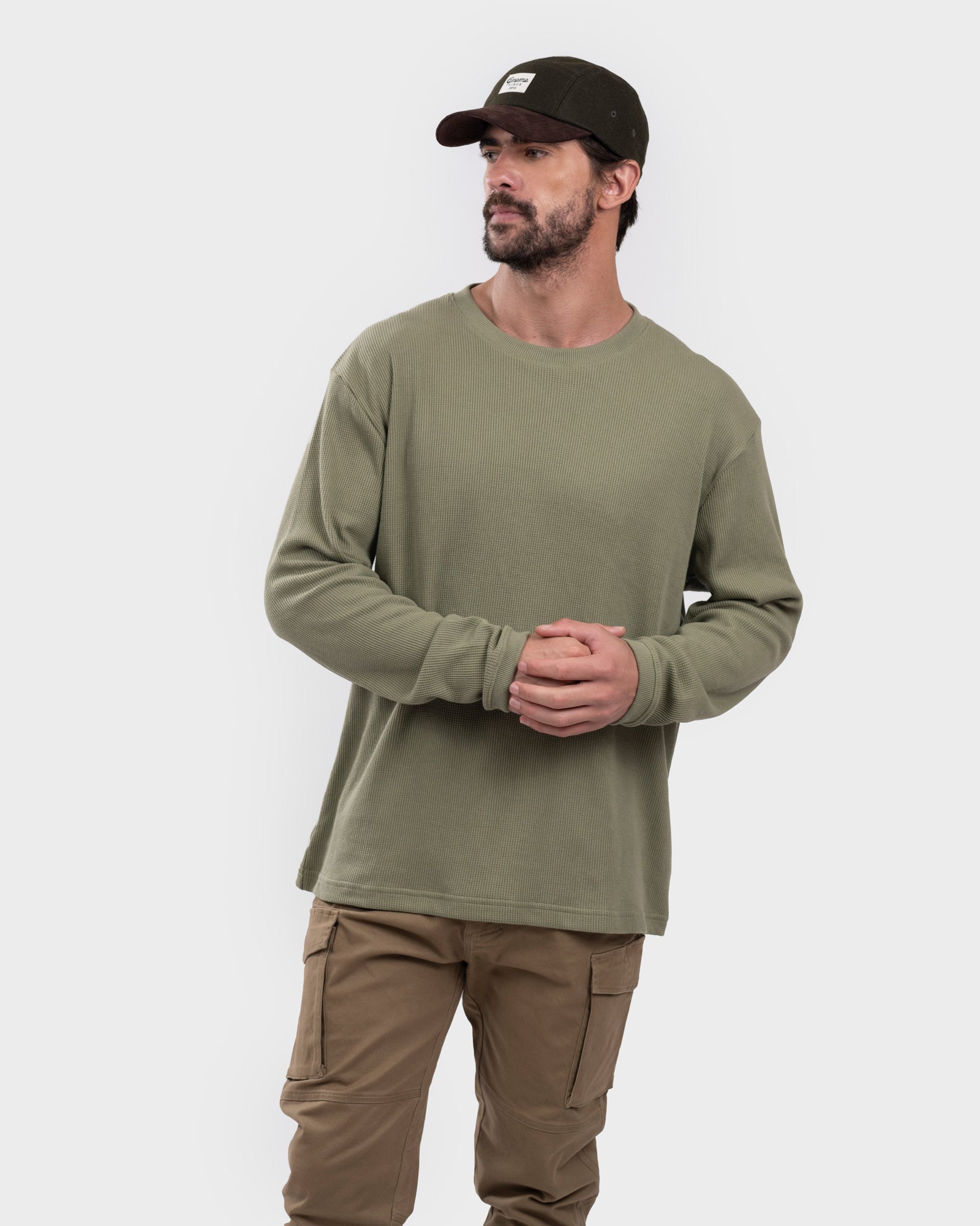 Polera Eco Manga Larga Ural Hombre