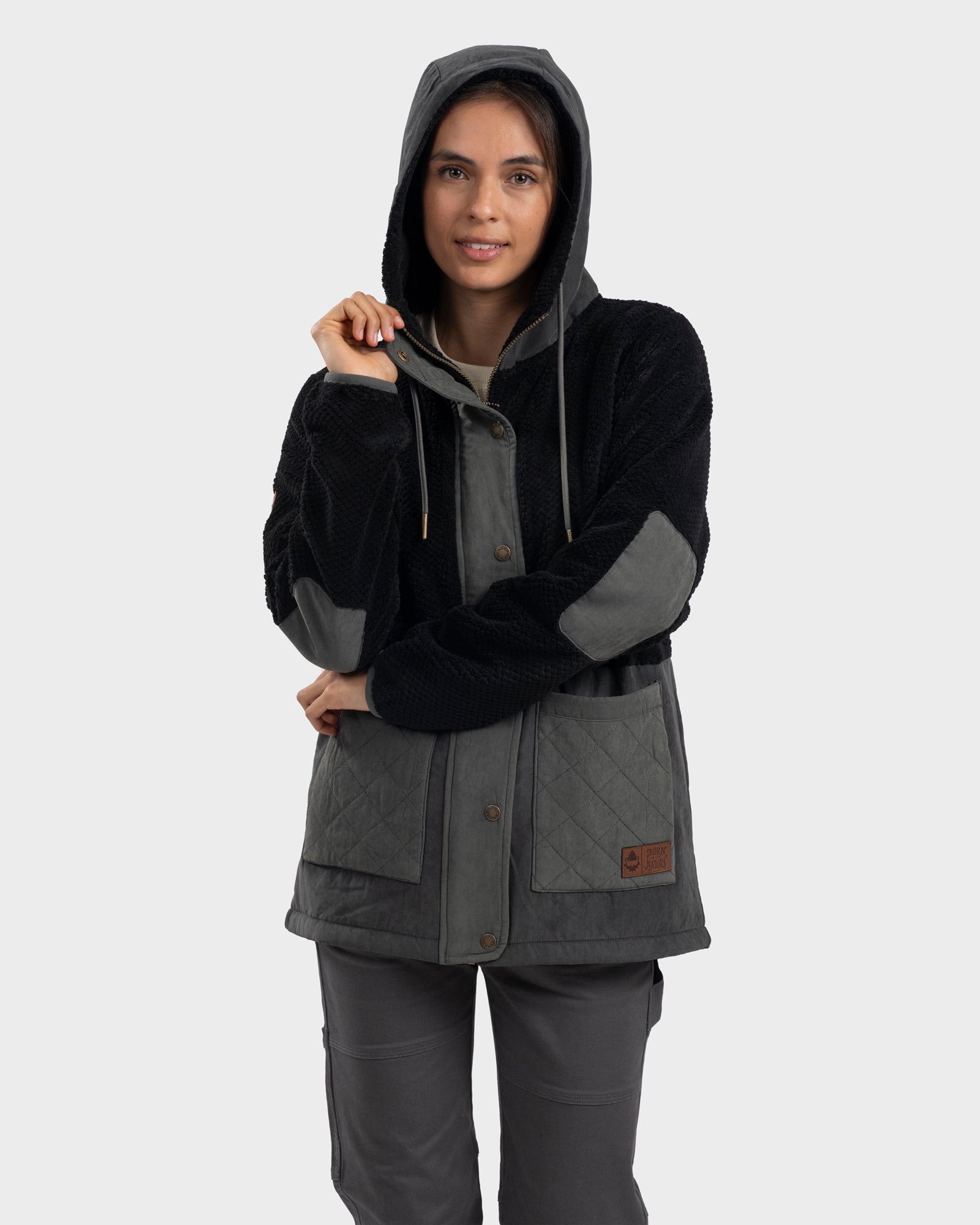 Short Fleece Eco Zulip Mujer