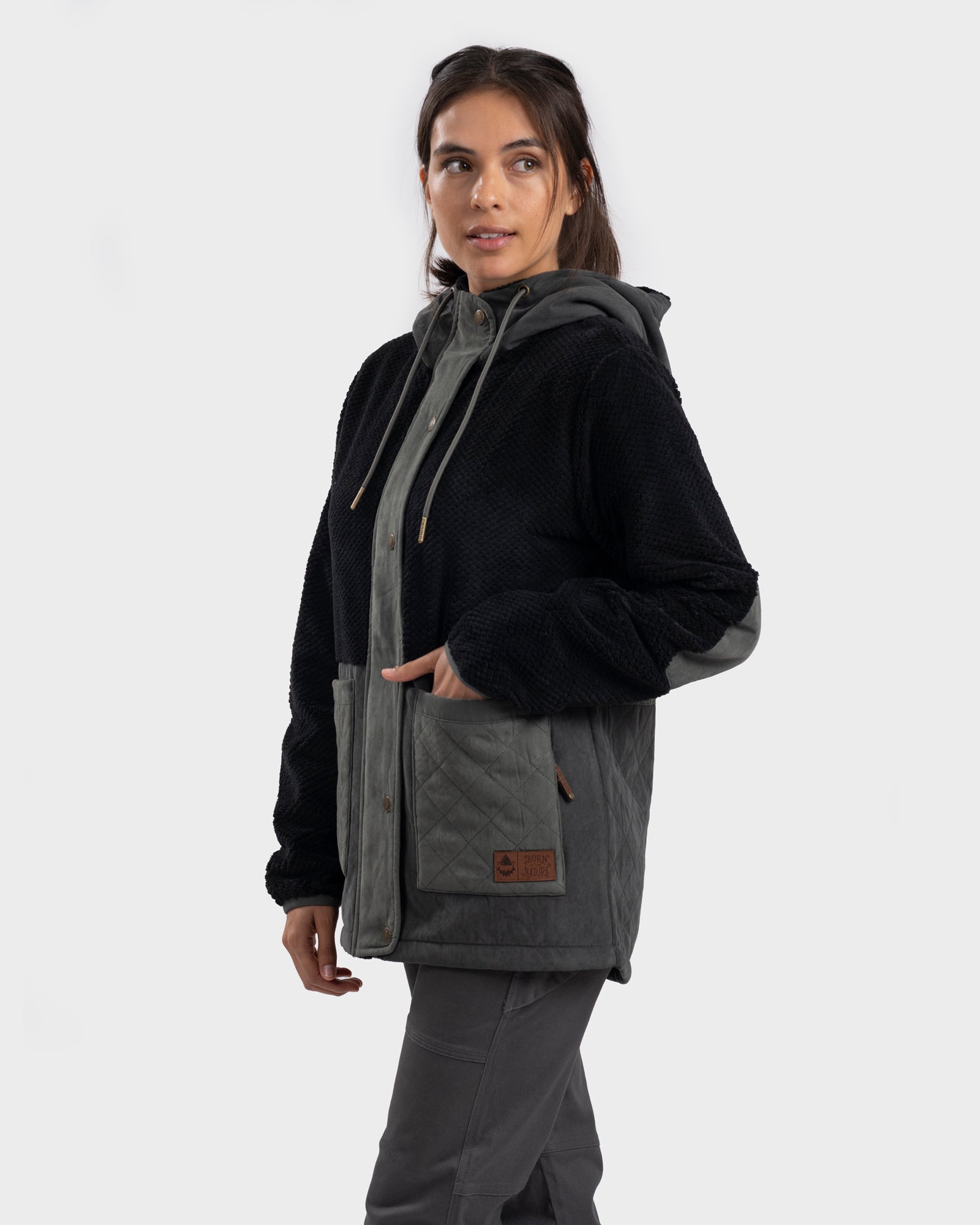 Short Fleece Eco Zulip Mujer