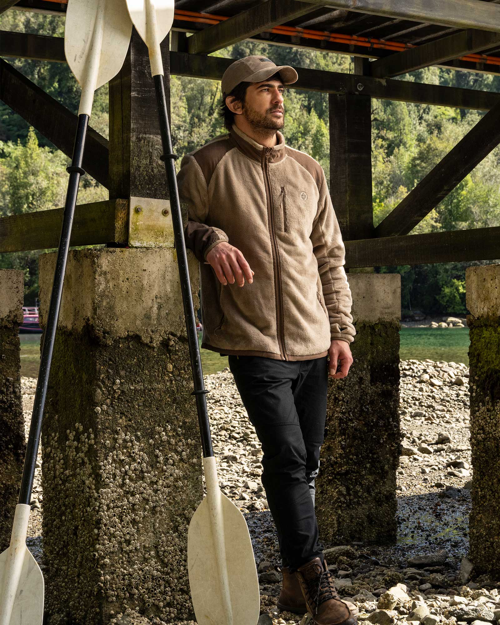 Fleece Eco Elbo Hombre