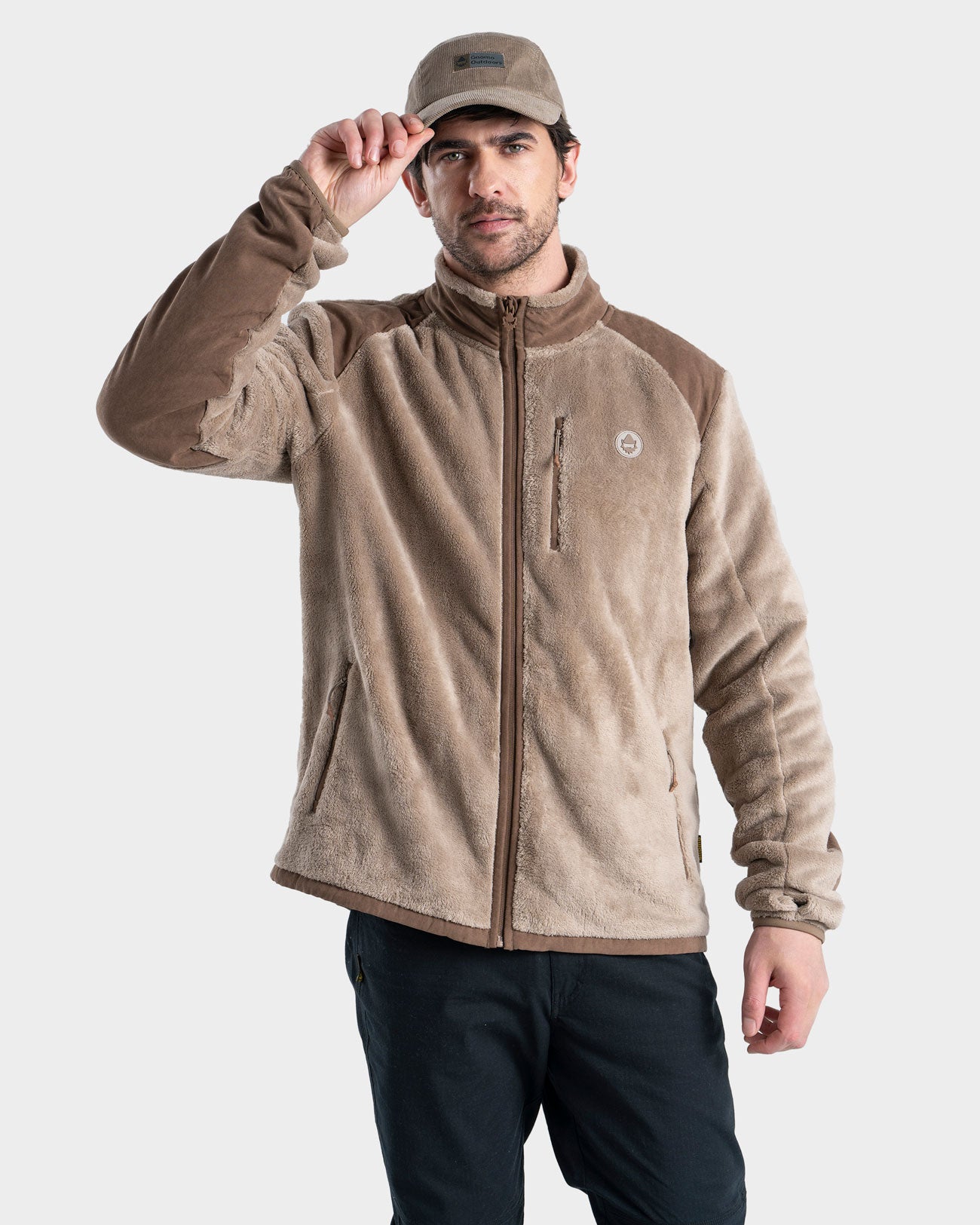 Fleece Eco Elbo Hombre