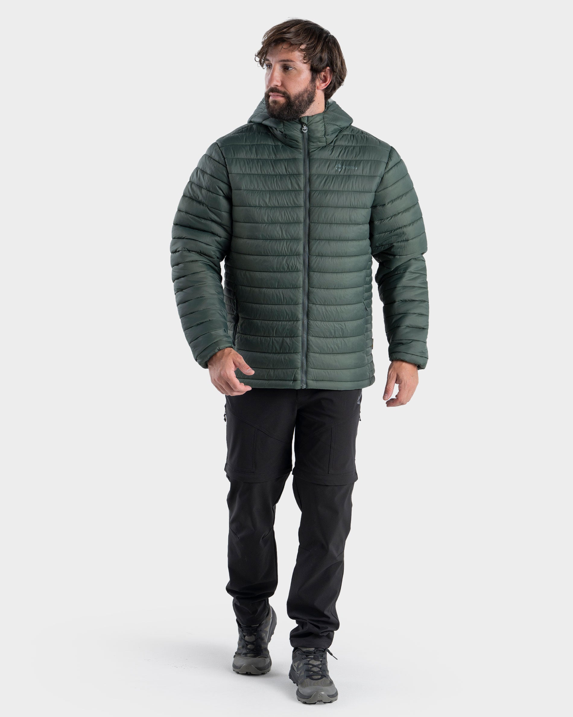 Parka Primaloft® Hoodie Eco Foldall Hombre