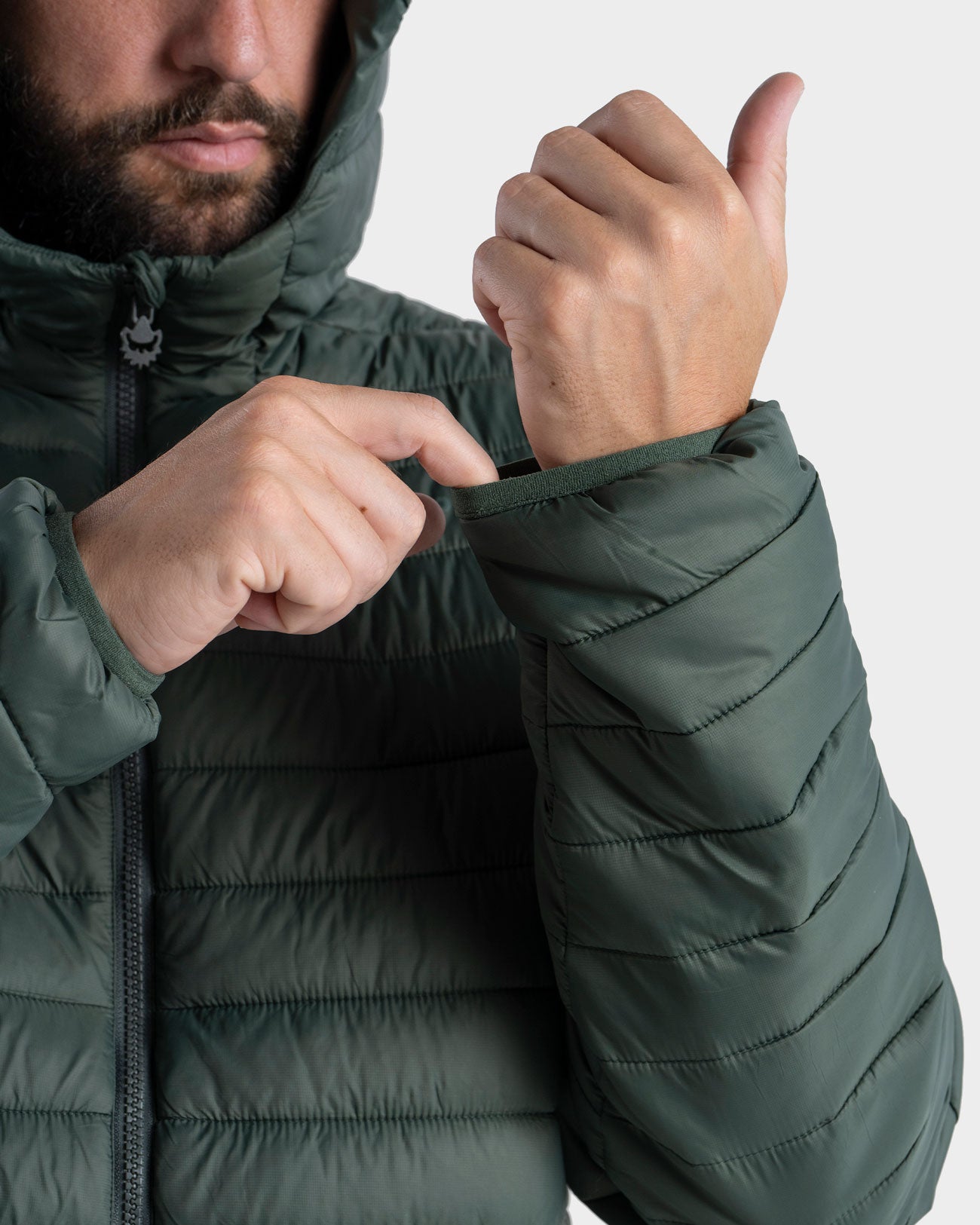 Parka Primaloft® Hoodie Eco Foldall Hombre