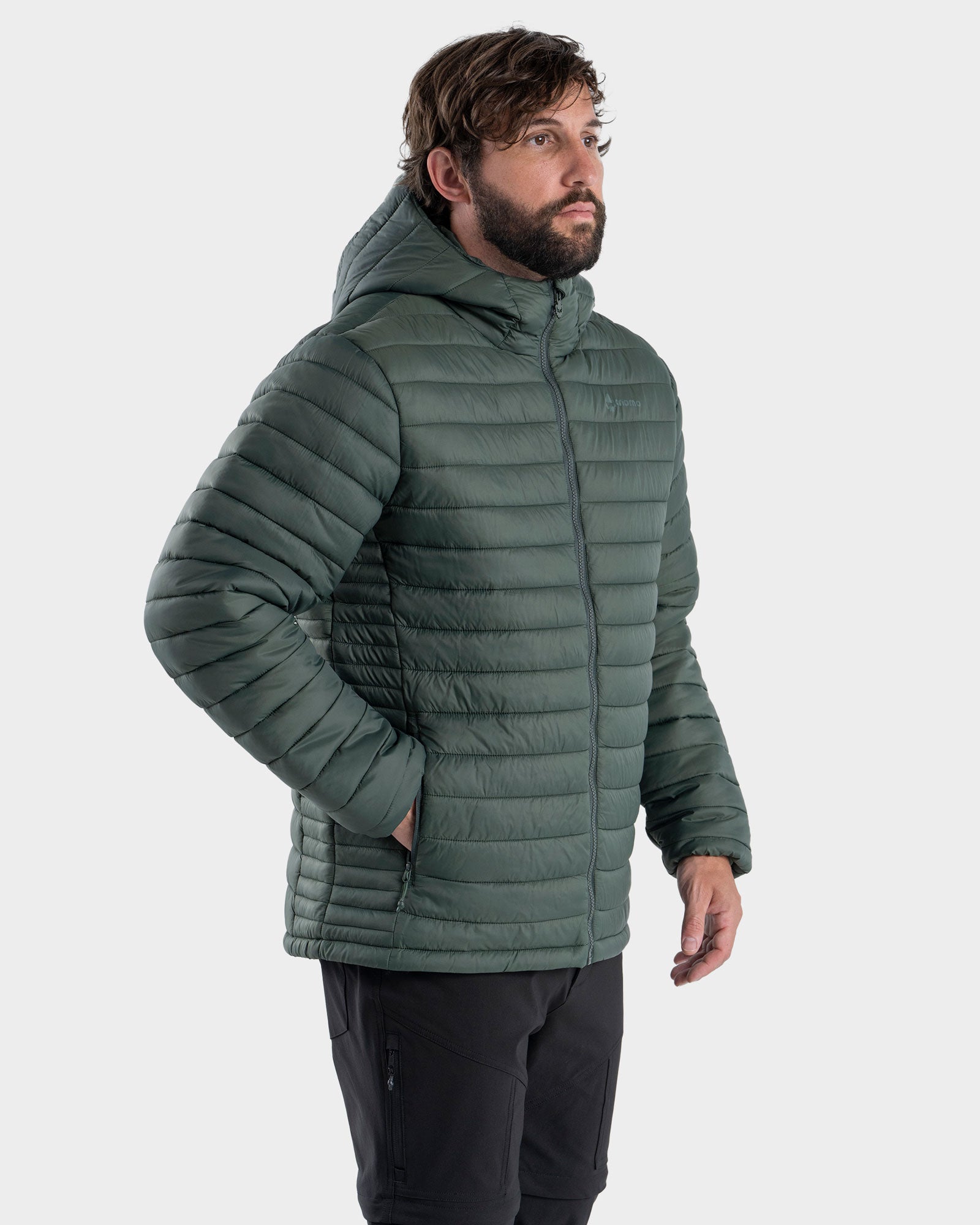 Parka Primaloft® Hoodie Eco Foldall Hombre