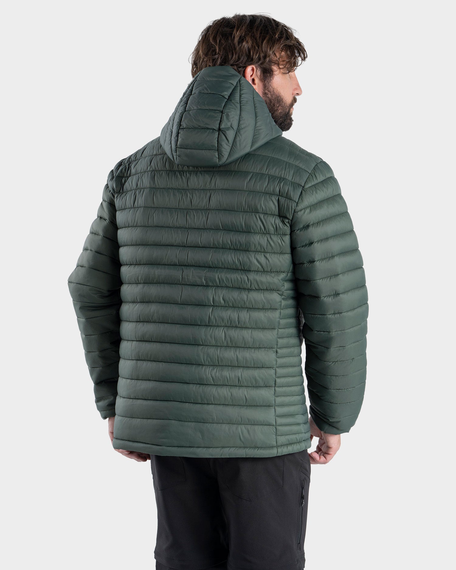 Parka Primaloft® Hoodie Eco Foldall Hombre