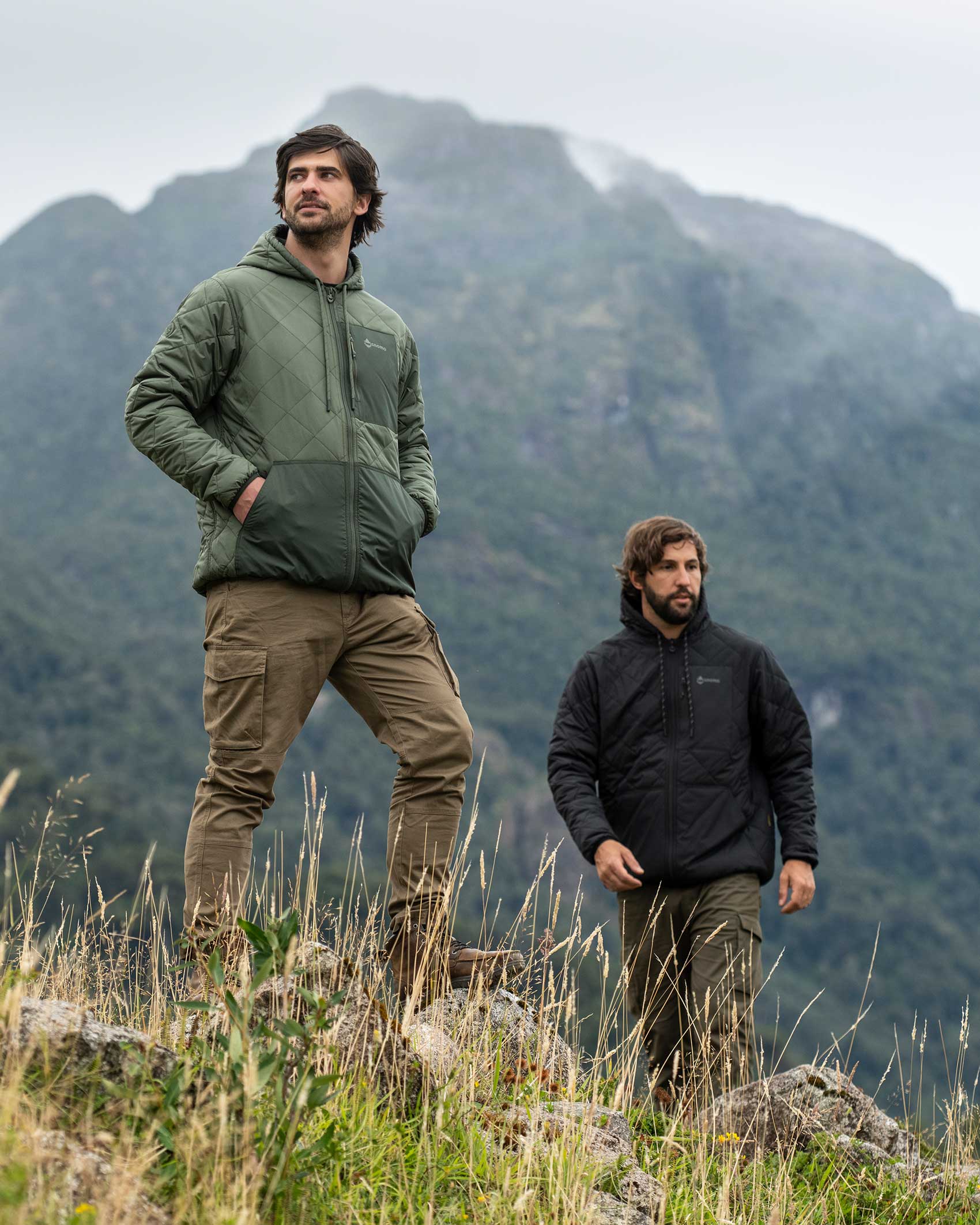 Parka Hoodie Eco Hukni Hombre