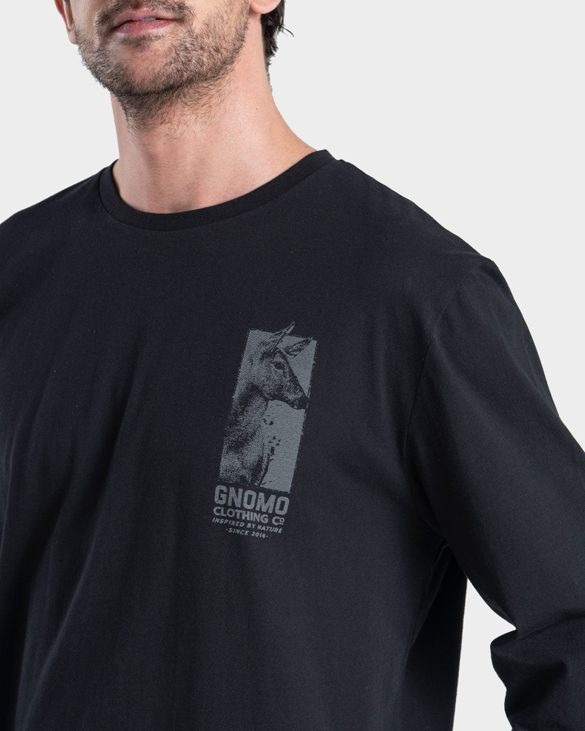 Polera Algodón Manga Larga M-11 Hombre