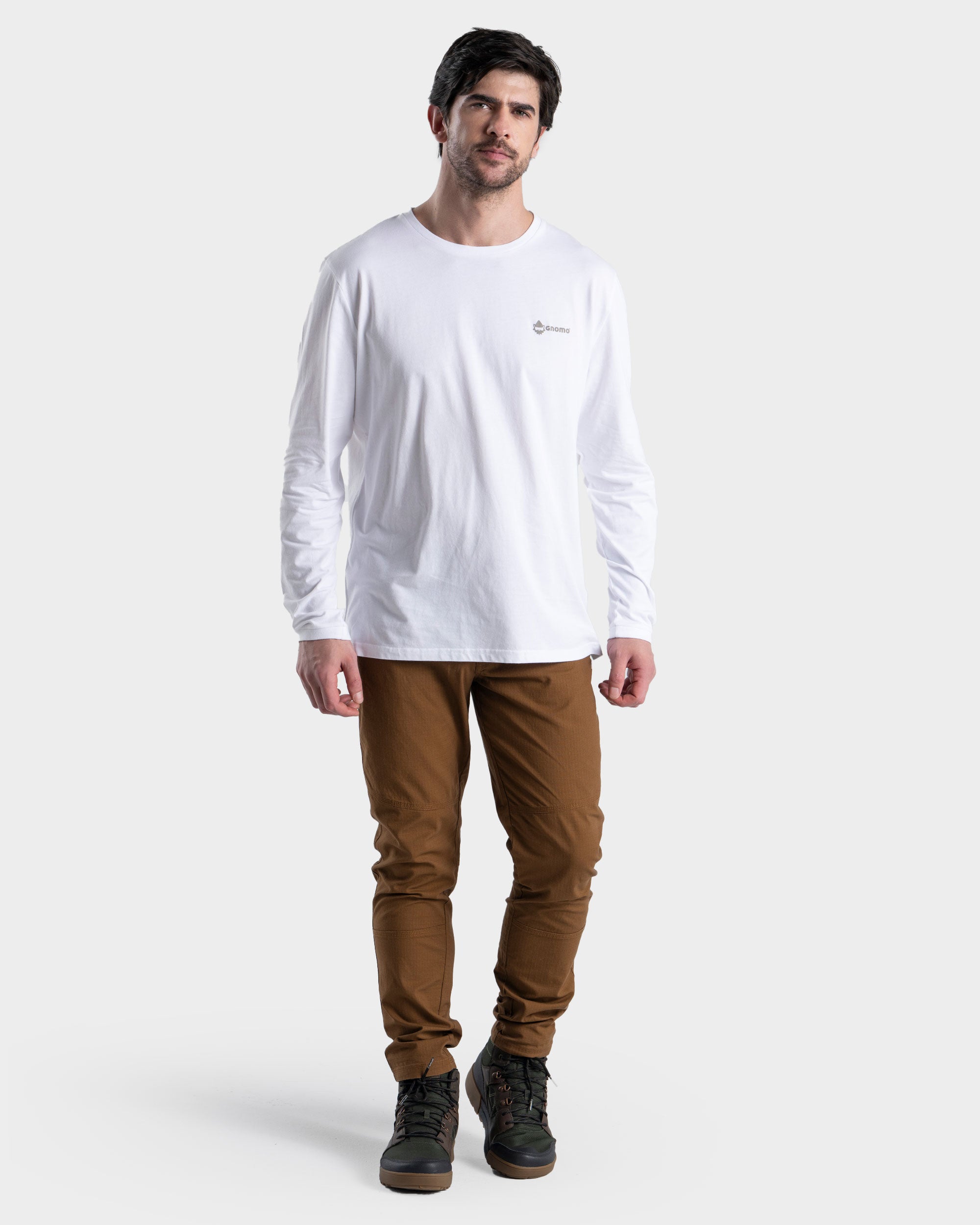 Polera Algodón Manga Larga P-10 Hombre