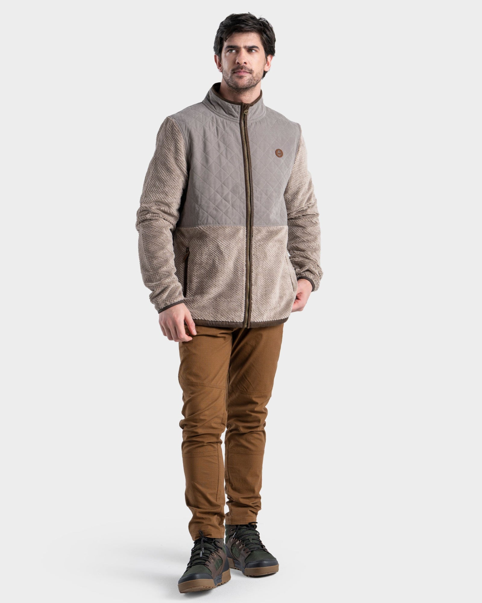 Short Fleece Eco Solberg Hombre