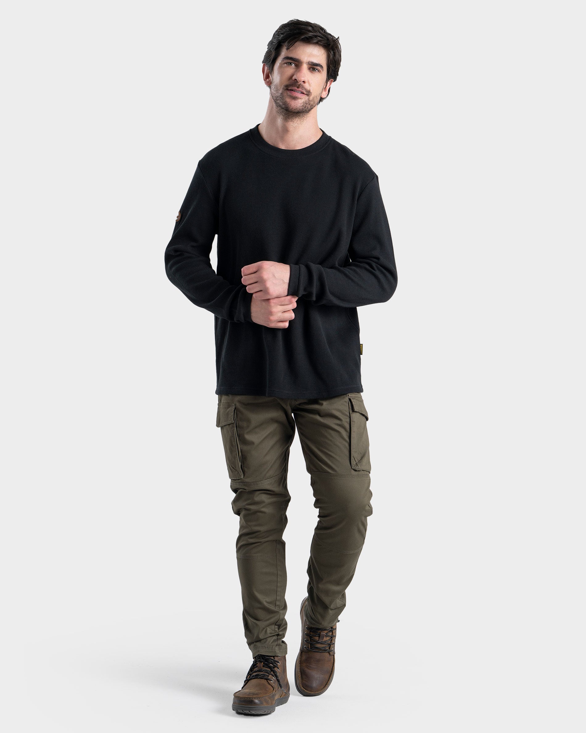 Polera Eco Manga Larga Ural Hombre