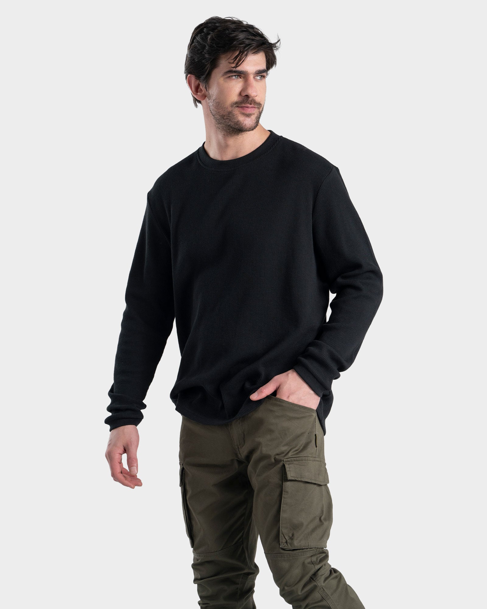 Polera Eco Manga Larga Ural Hombre