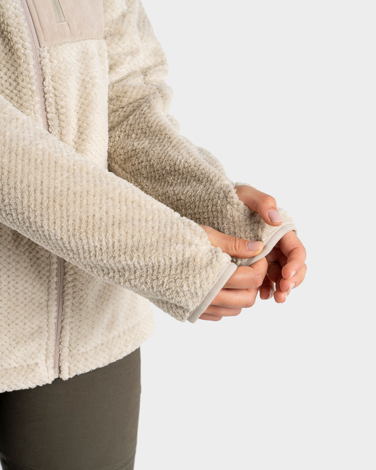 Short Fleece Eco Grima Mujer