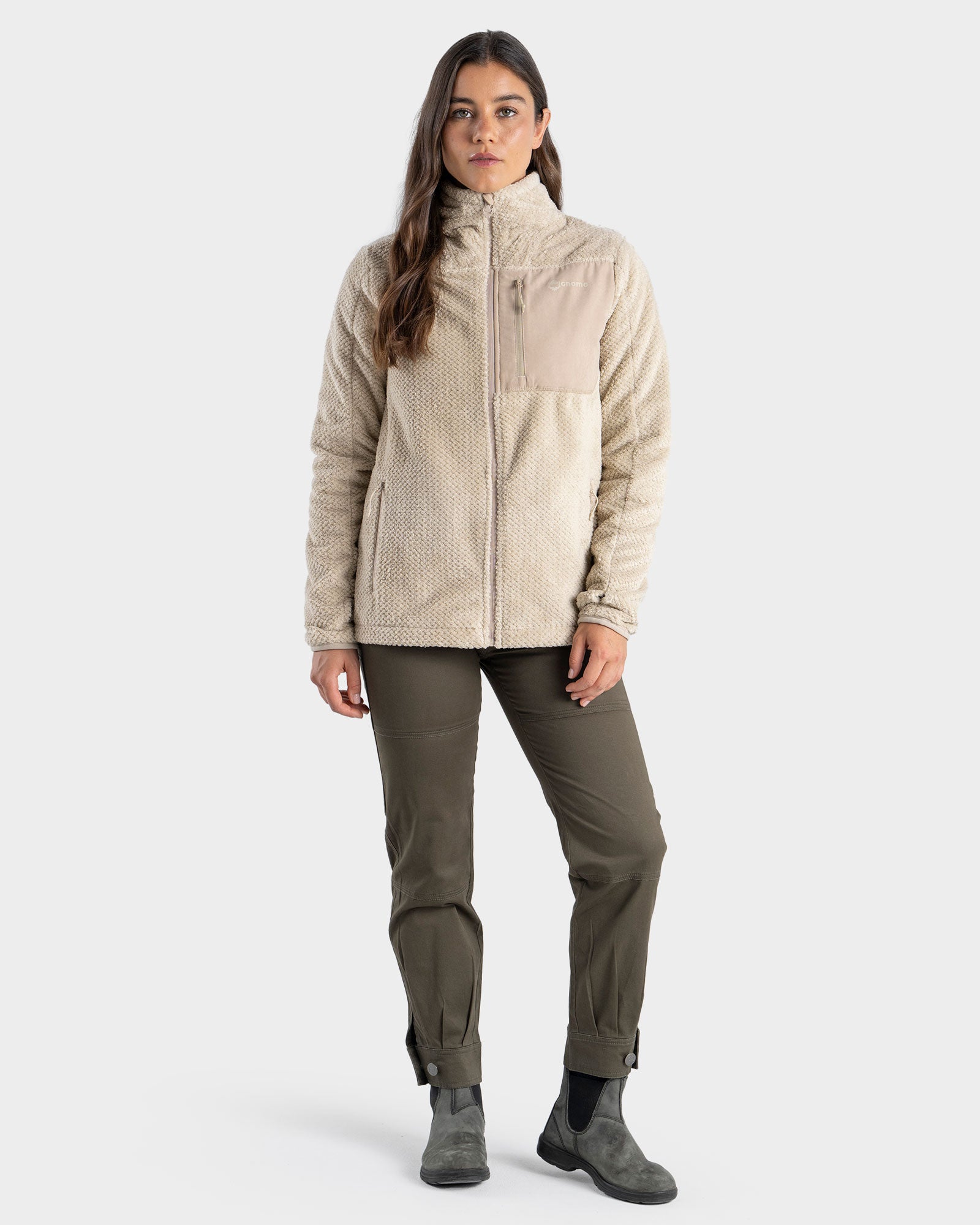 Short Fleece Eco Grima Mujer