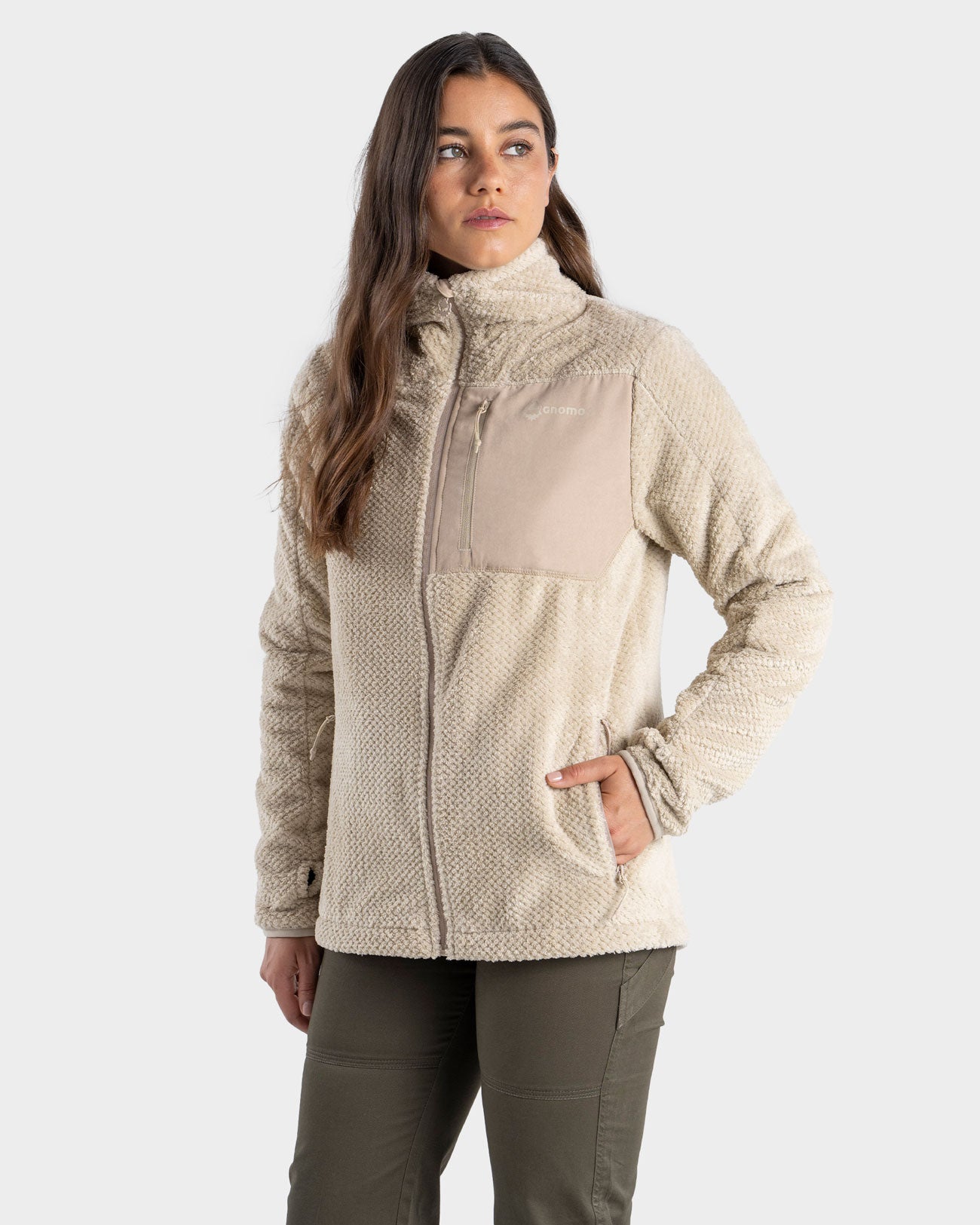 Short Fleece Eco Grima Mujer