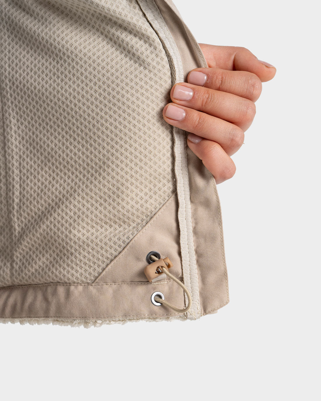 Short Fleece Eco Grima Mujer