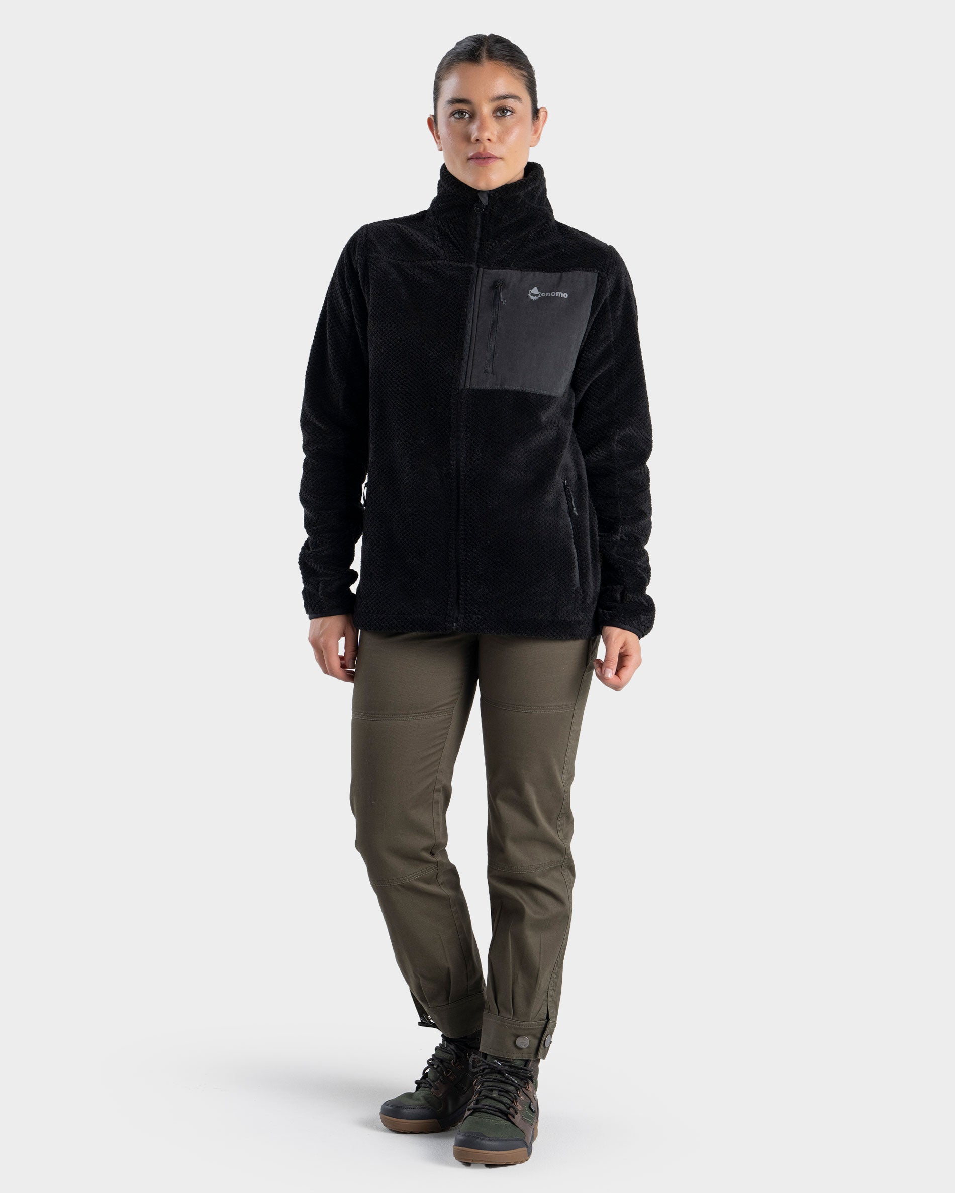 Short Fleece Eco Grima Mujer