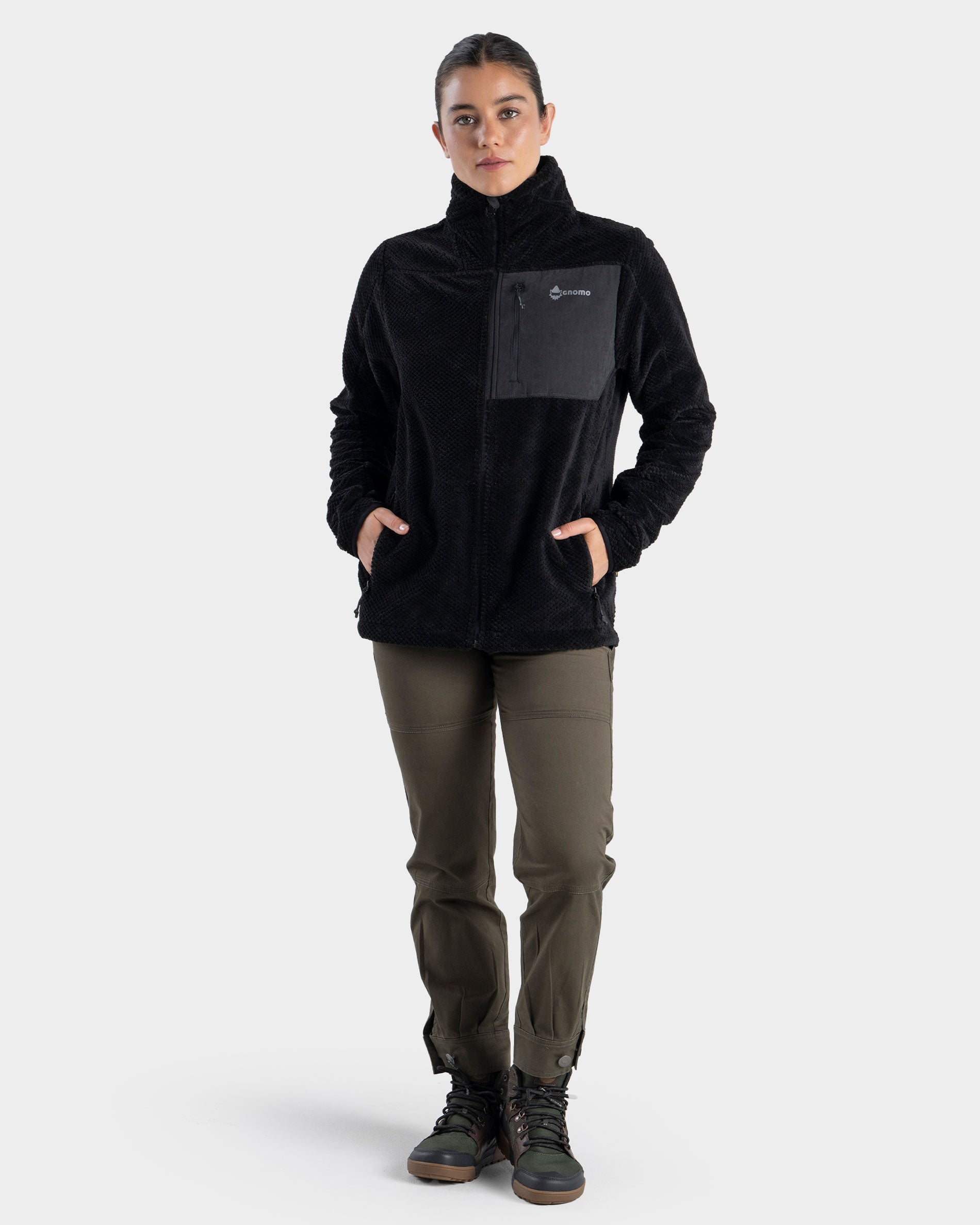 Short Fleece Eco Grima Mujer