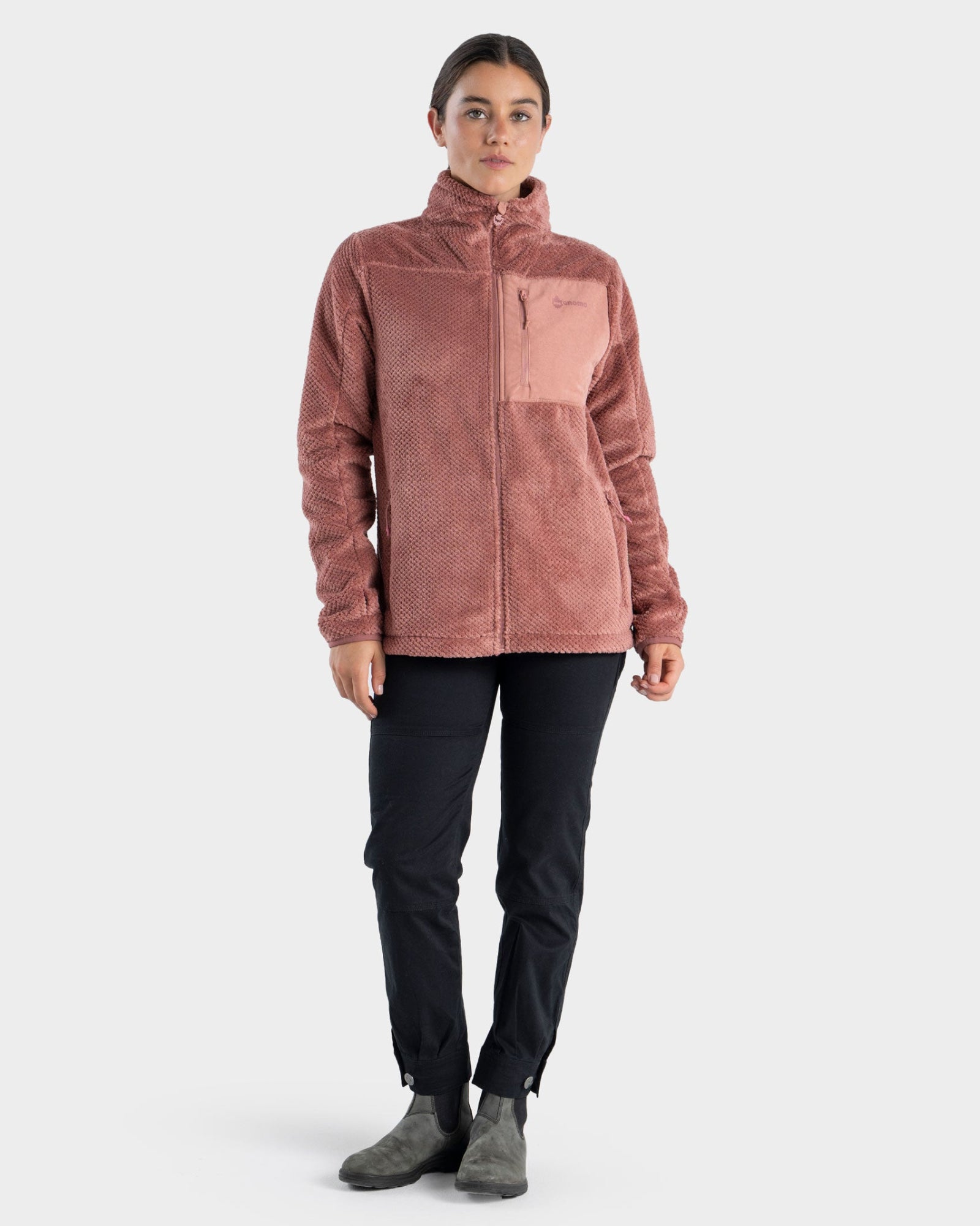 Short Fleece Eco Grima Mujer