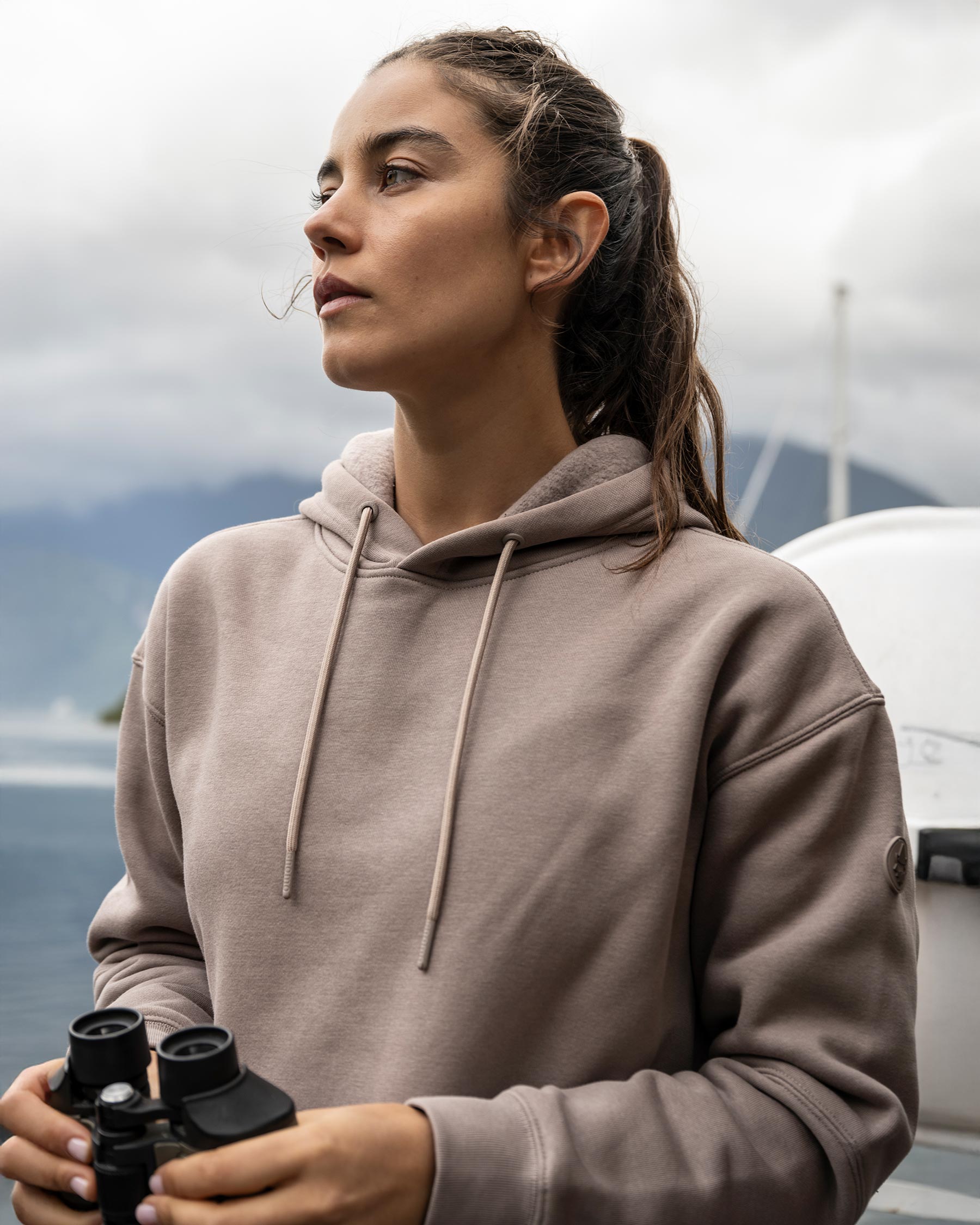 Poleron Hoodie Eco Zilba Mujer