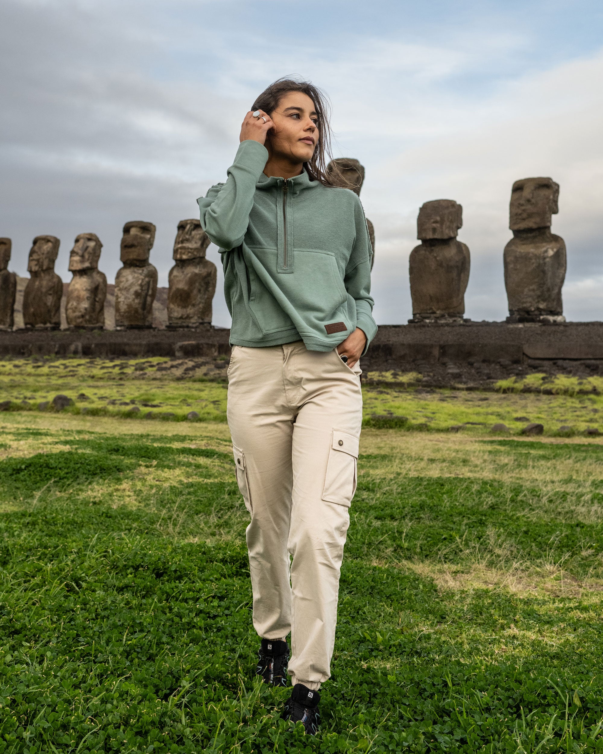 Polerón PullOver Eco Alfen Mujer