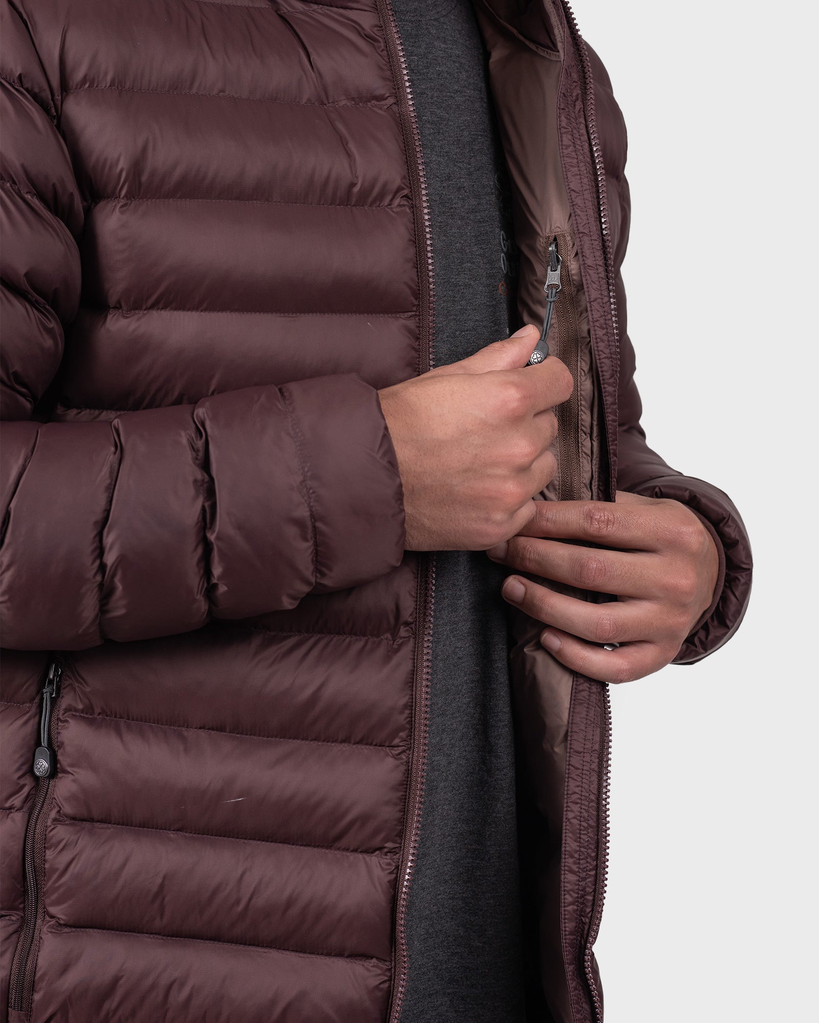 Chaqueta Hoodie Eco Foldall Hombre
