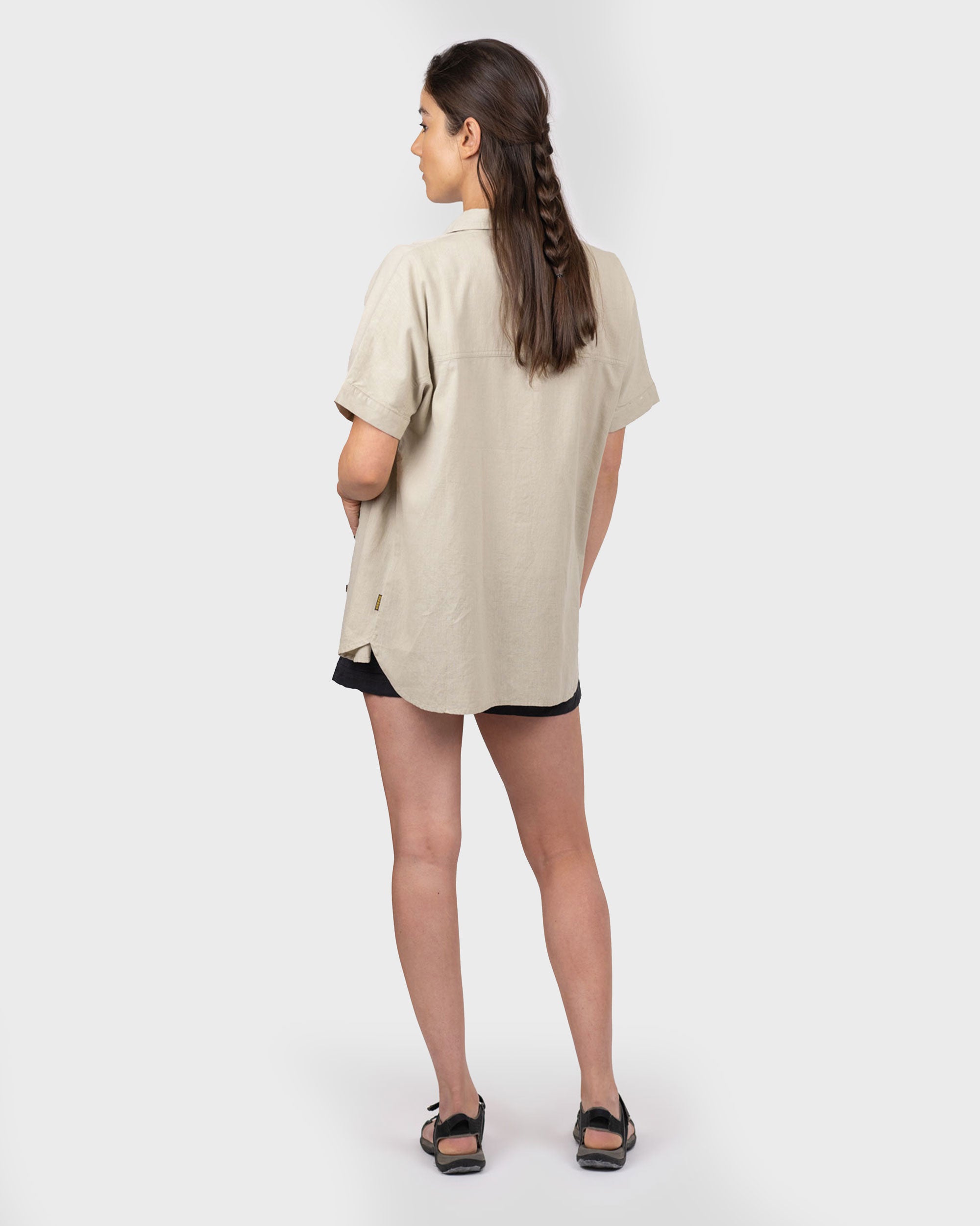 Camisa Lino Ginka Mujer