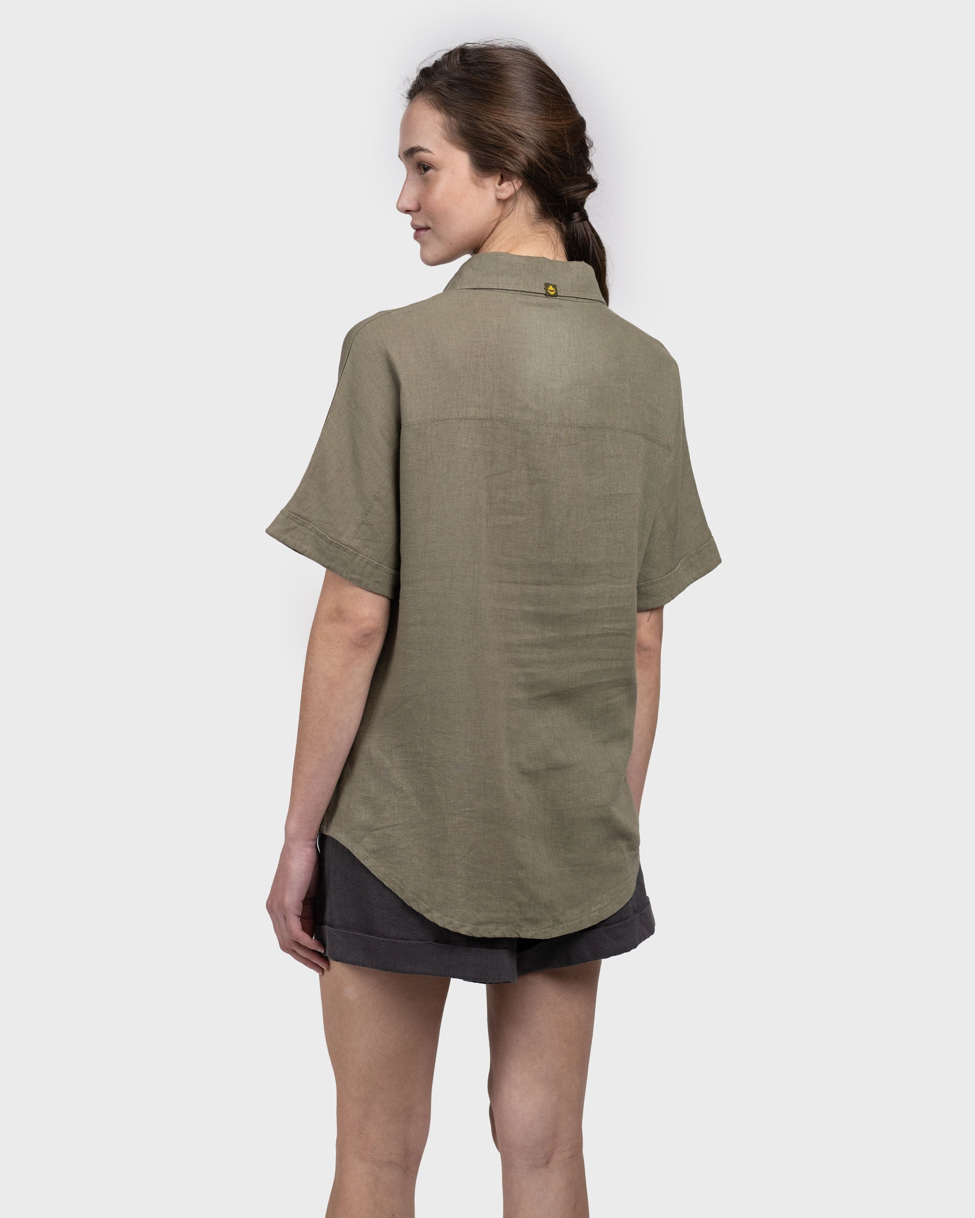 Camisa Lino Ginka Mujer