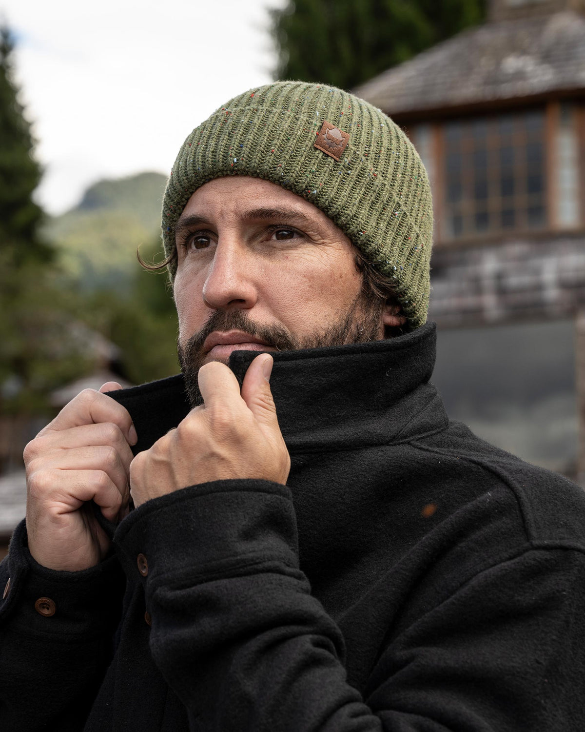 Gorro Beanie Jasper - Olive Green