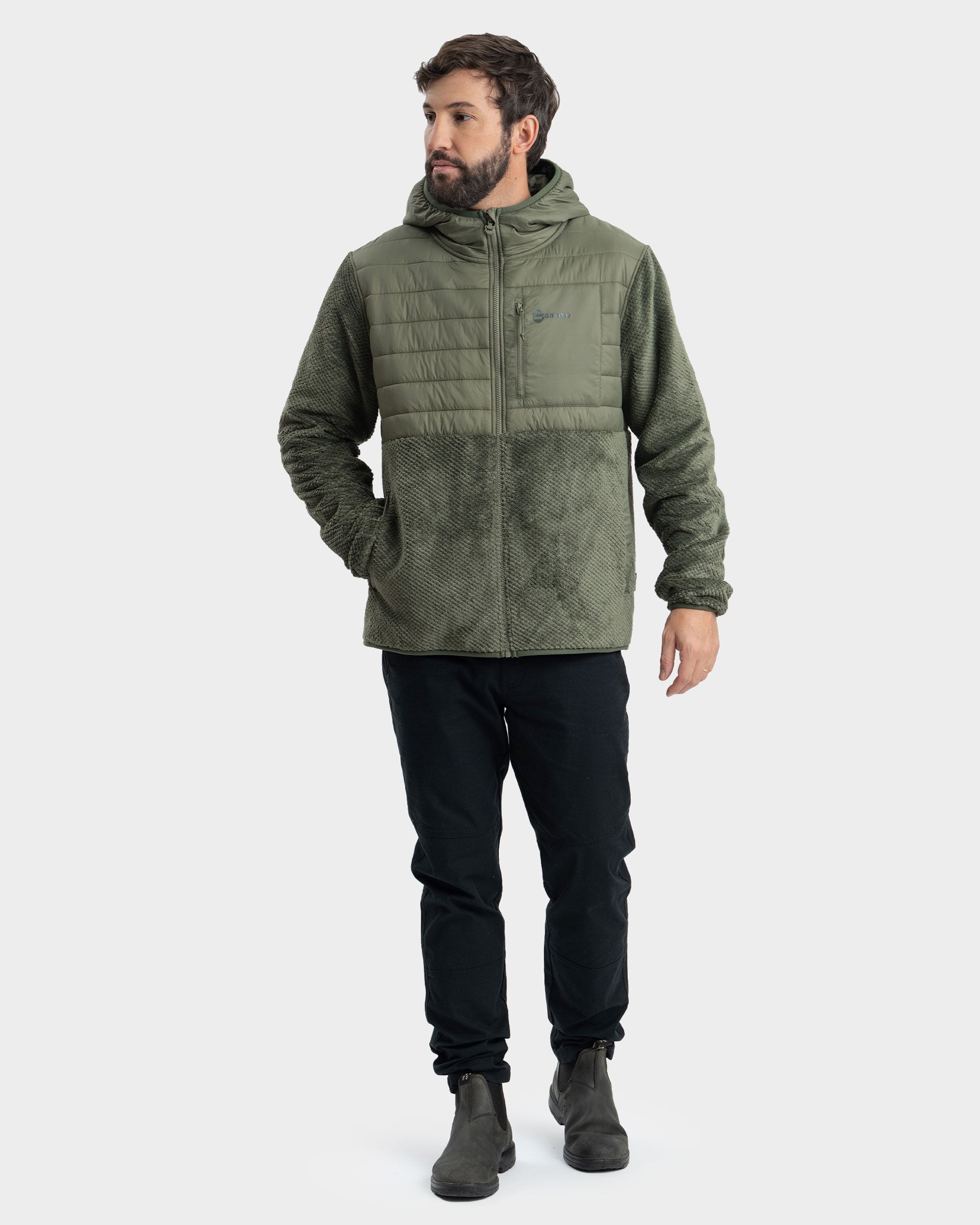 Short Fleece Eco Anpin Hombre