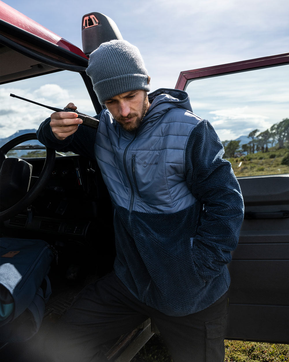 Short Fleece Eco Anpin Hombre