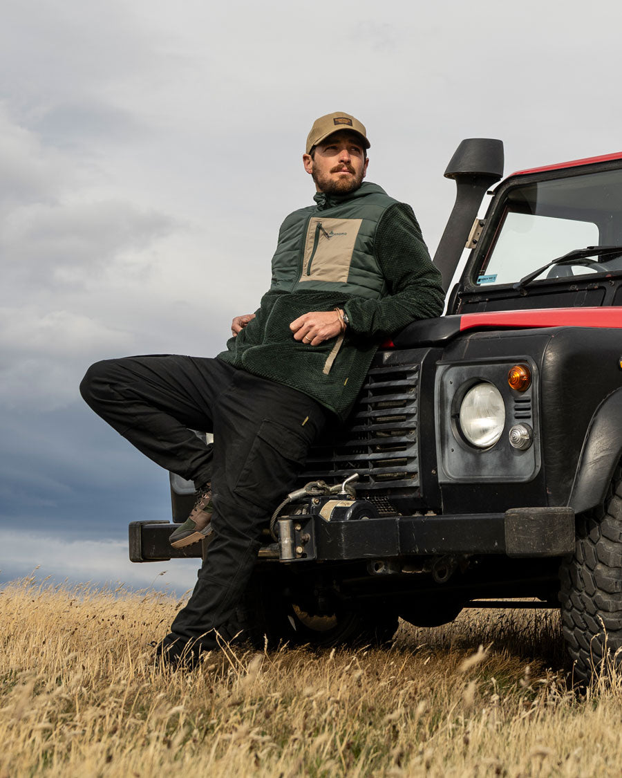Short Fleece Eco Anpin Hombre