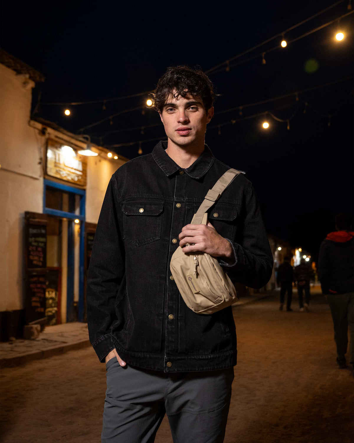 Chaqueta Denim Clambir Hombre