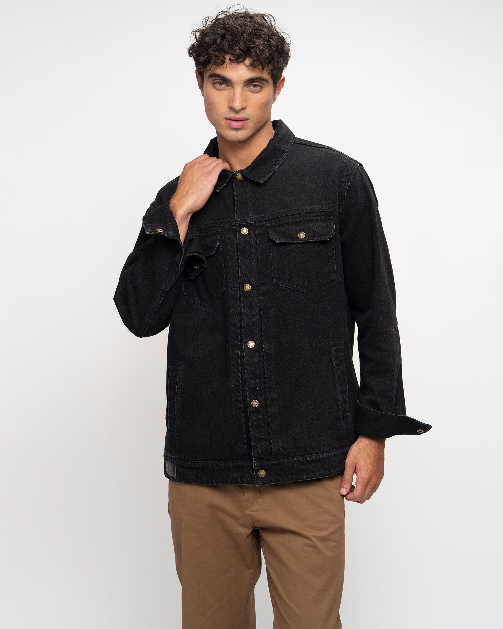 Chaqueta Denim Clambir Hombre