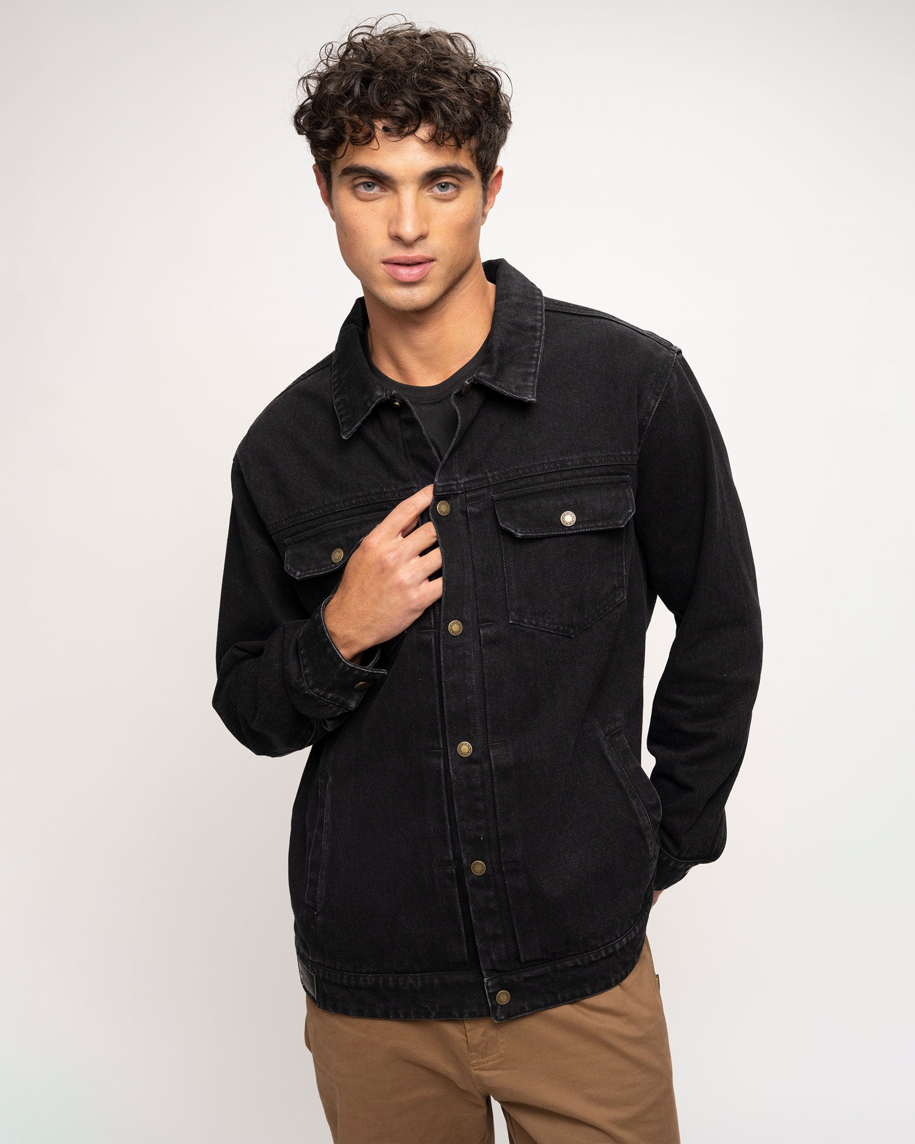 Chaqueta Denim Clambir Hombre