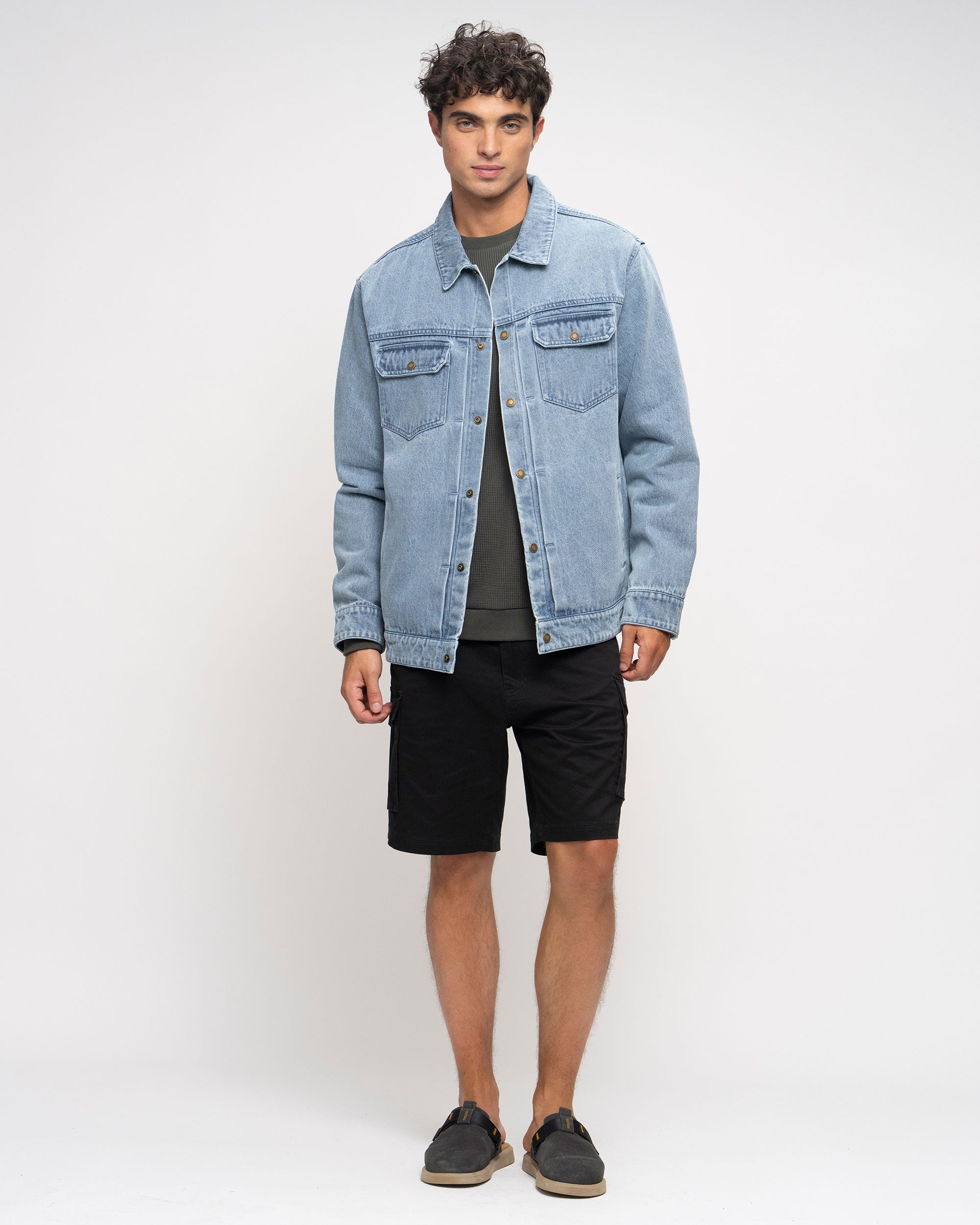 Chaqueta Denim Clambir Hombre