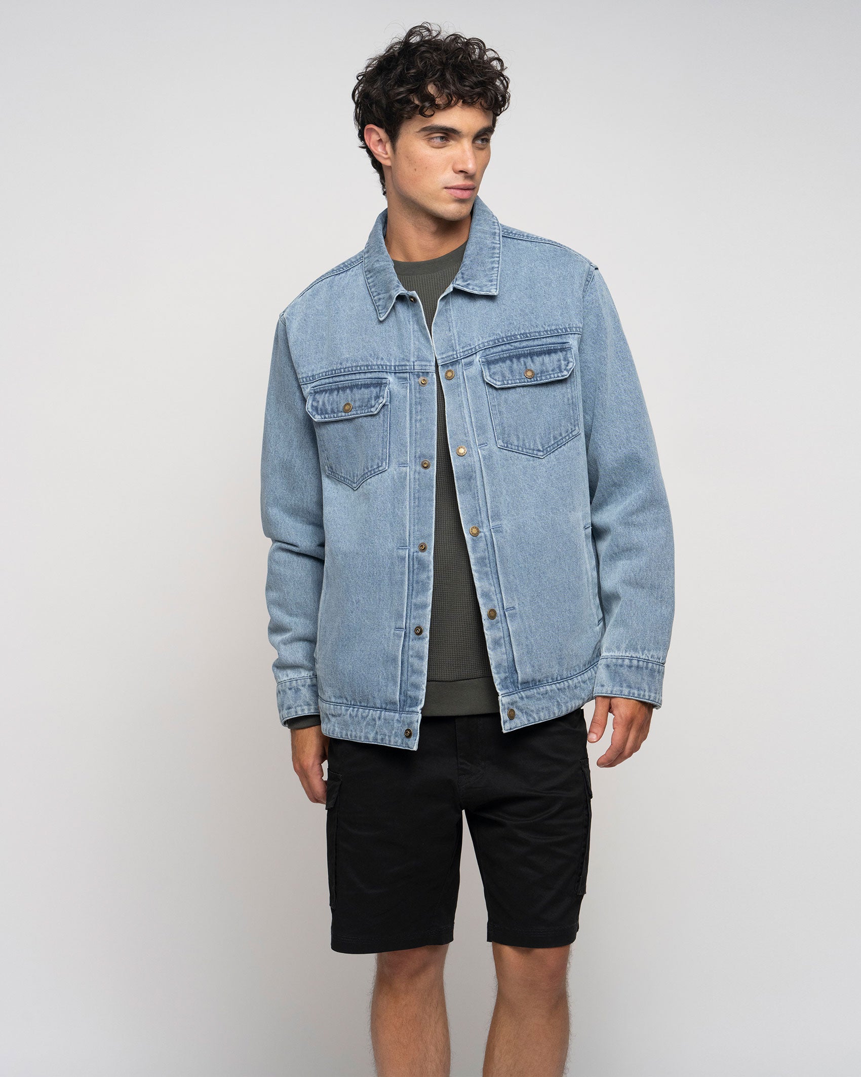 Chaqueta Denim Clambir Hombre
