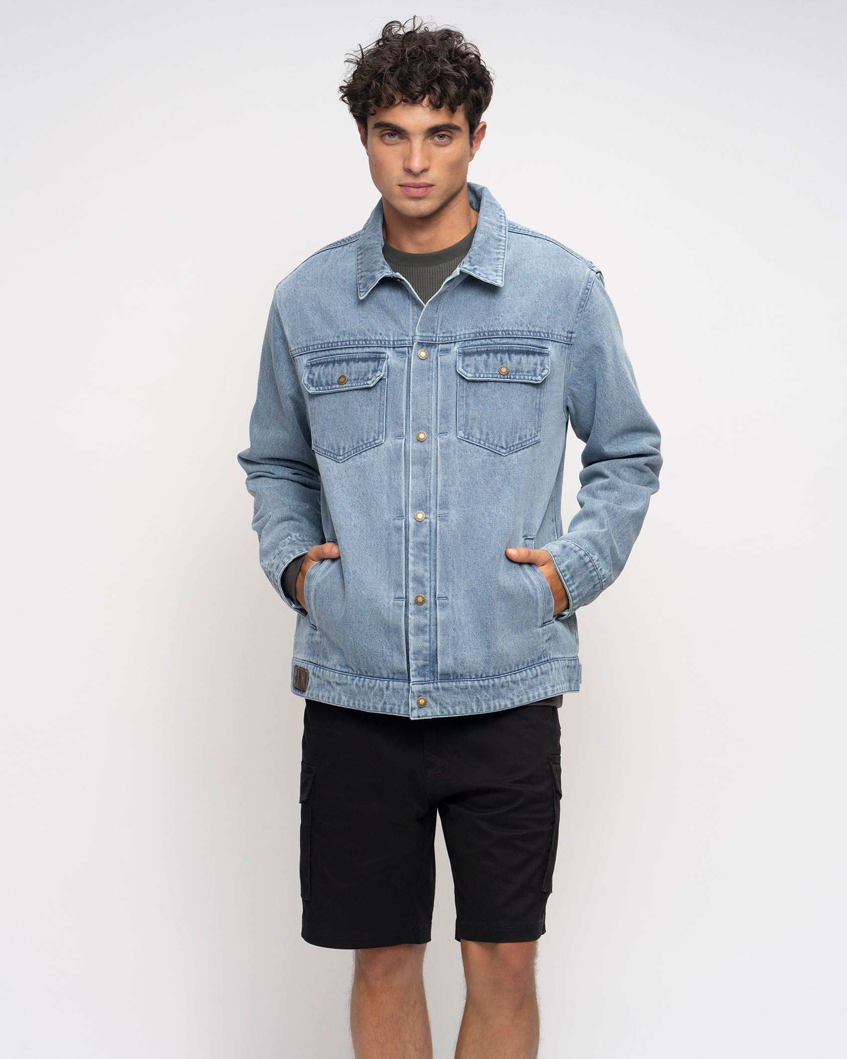Chaqueta Denim Clambir Hombre