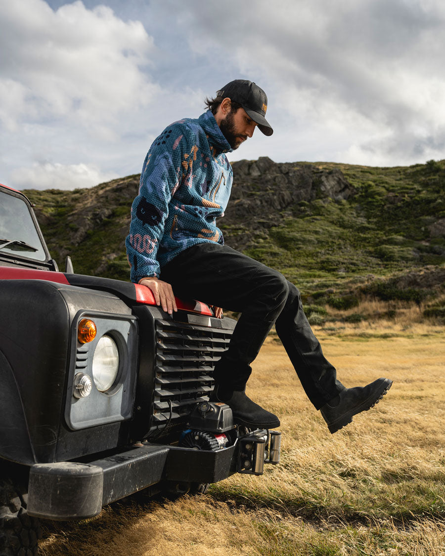 Short Fleece Eco Grimo Hombre