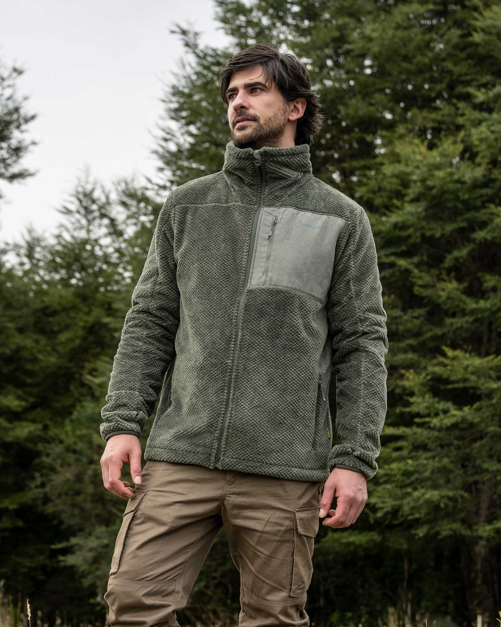 Short Fleece Eco Grimo Hombre