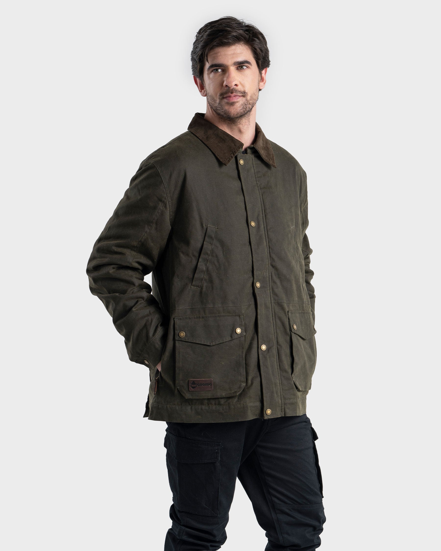 Chaqueta Encerada Hollnar Hombre