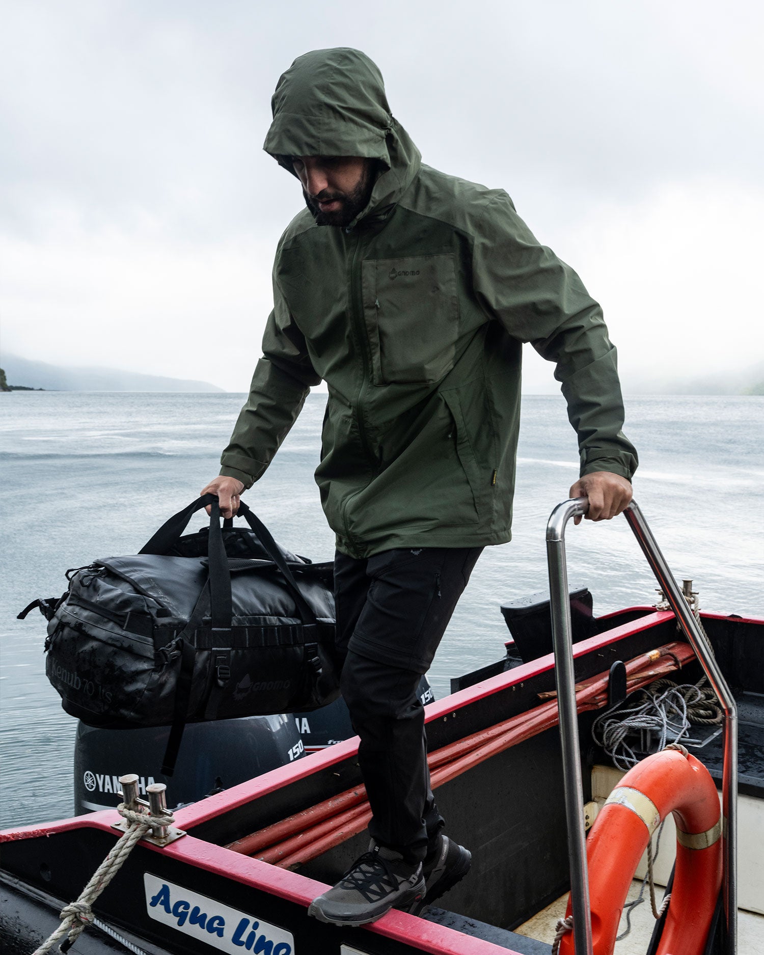 Chaqueta Impermeable Nalbar Hombre