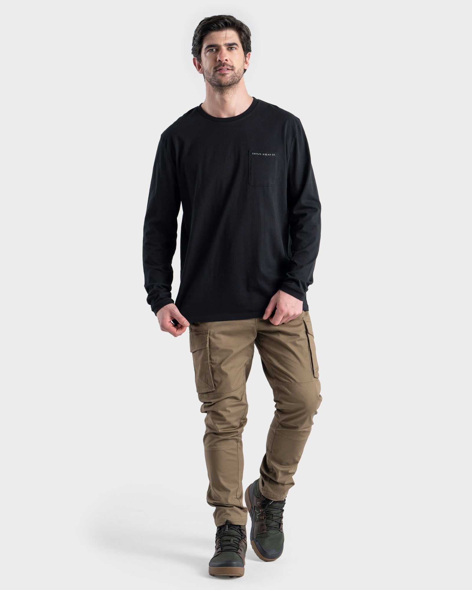 Polera Algodón Manga Larga Nandor Hombre