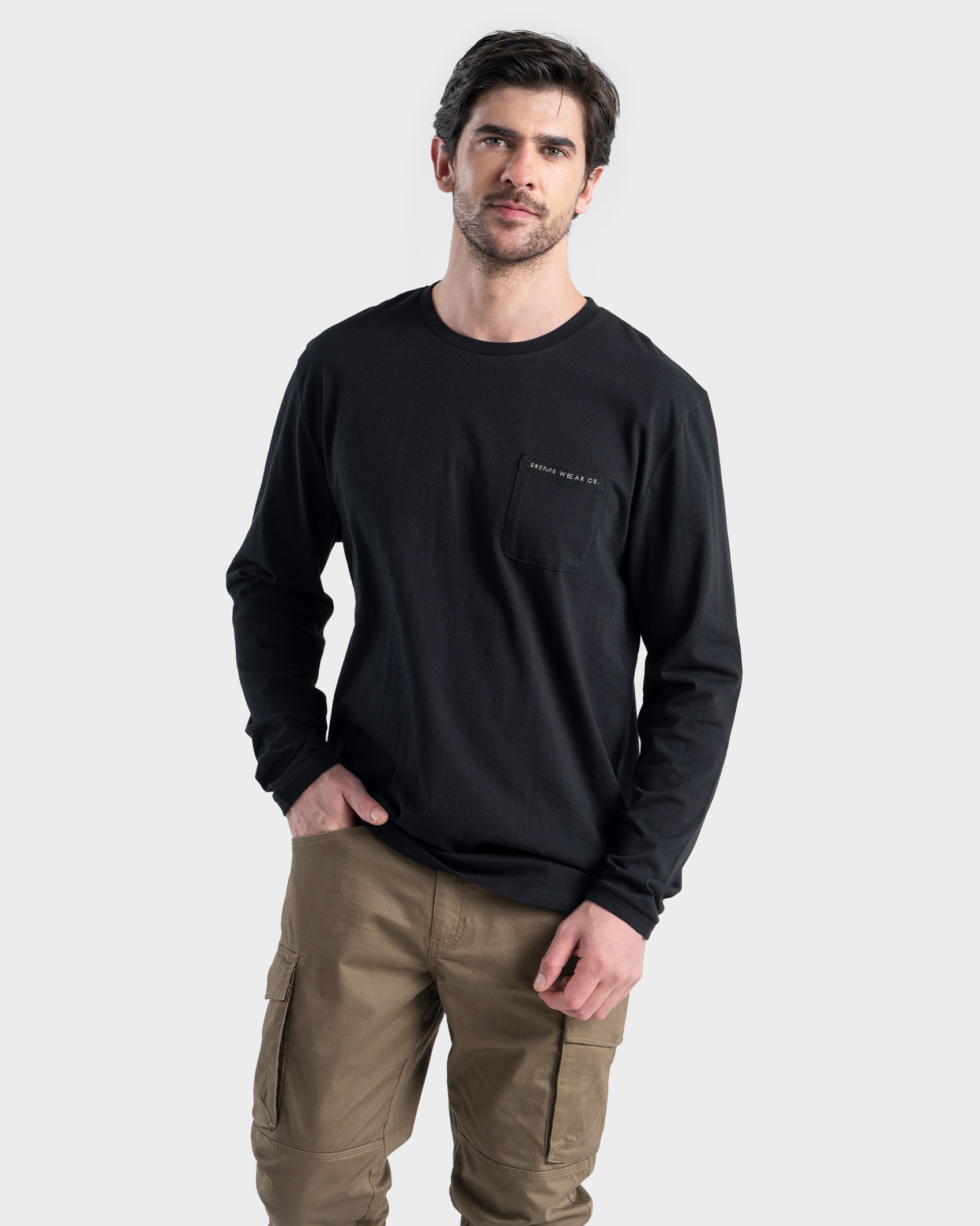 Polera Algodón Manga Larga Nandor Hombre