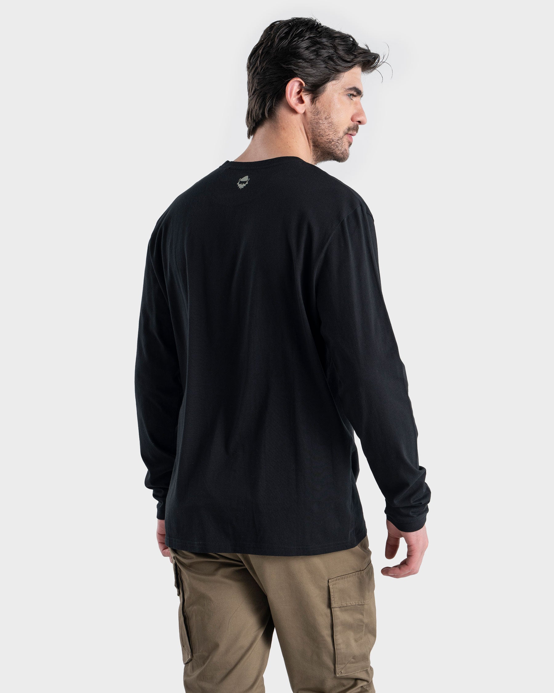 Polera Algodón Manga Larga Nandor Hombre